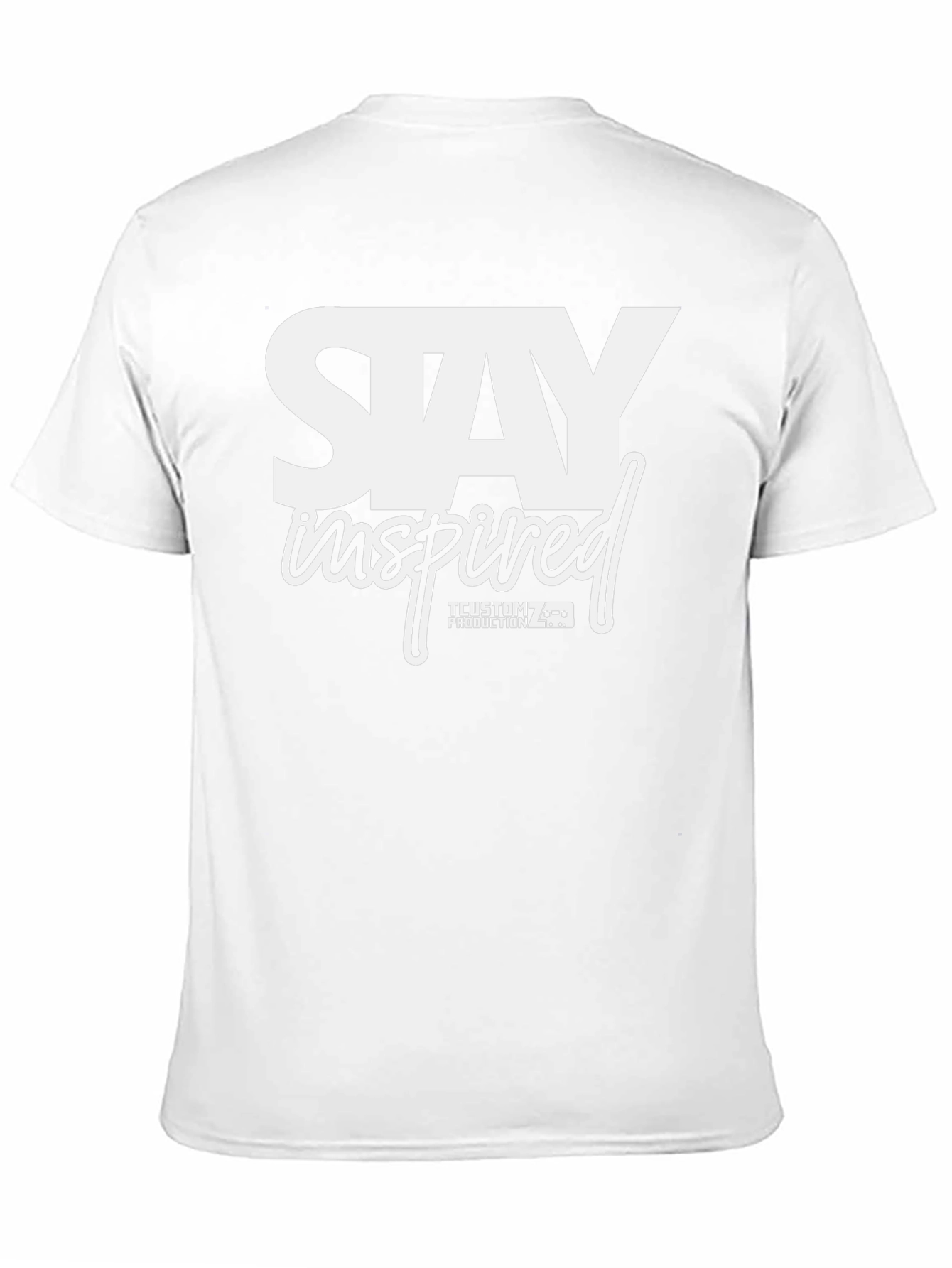 Stay Inspired Graphic Tee - Black