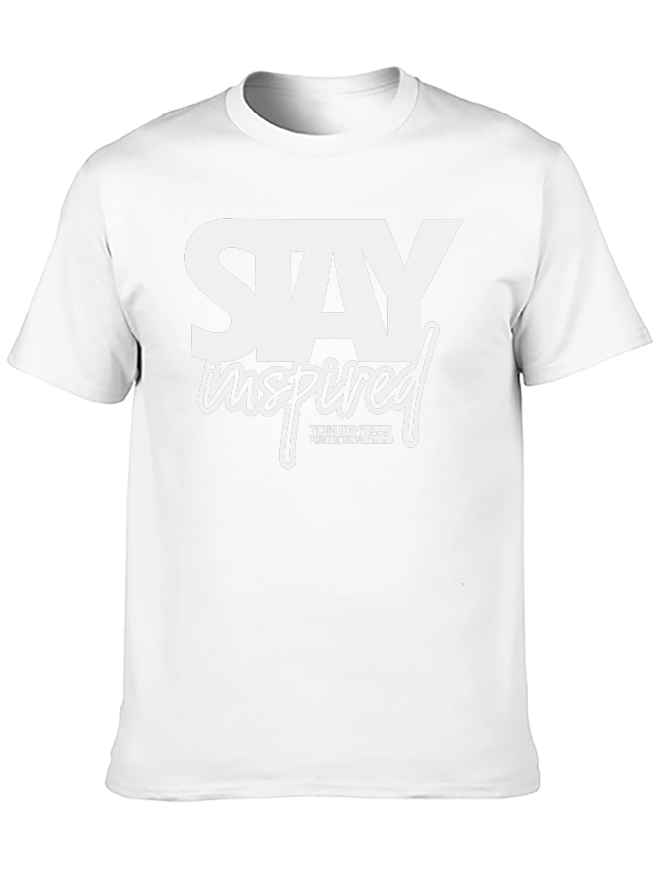 Stay Inspired Graphic Tee - Black
