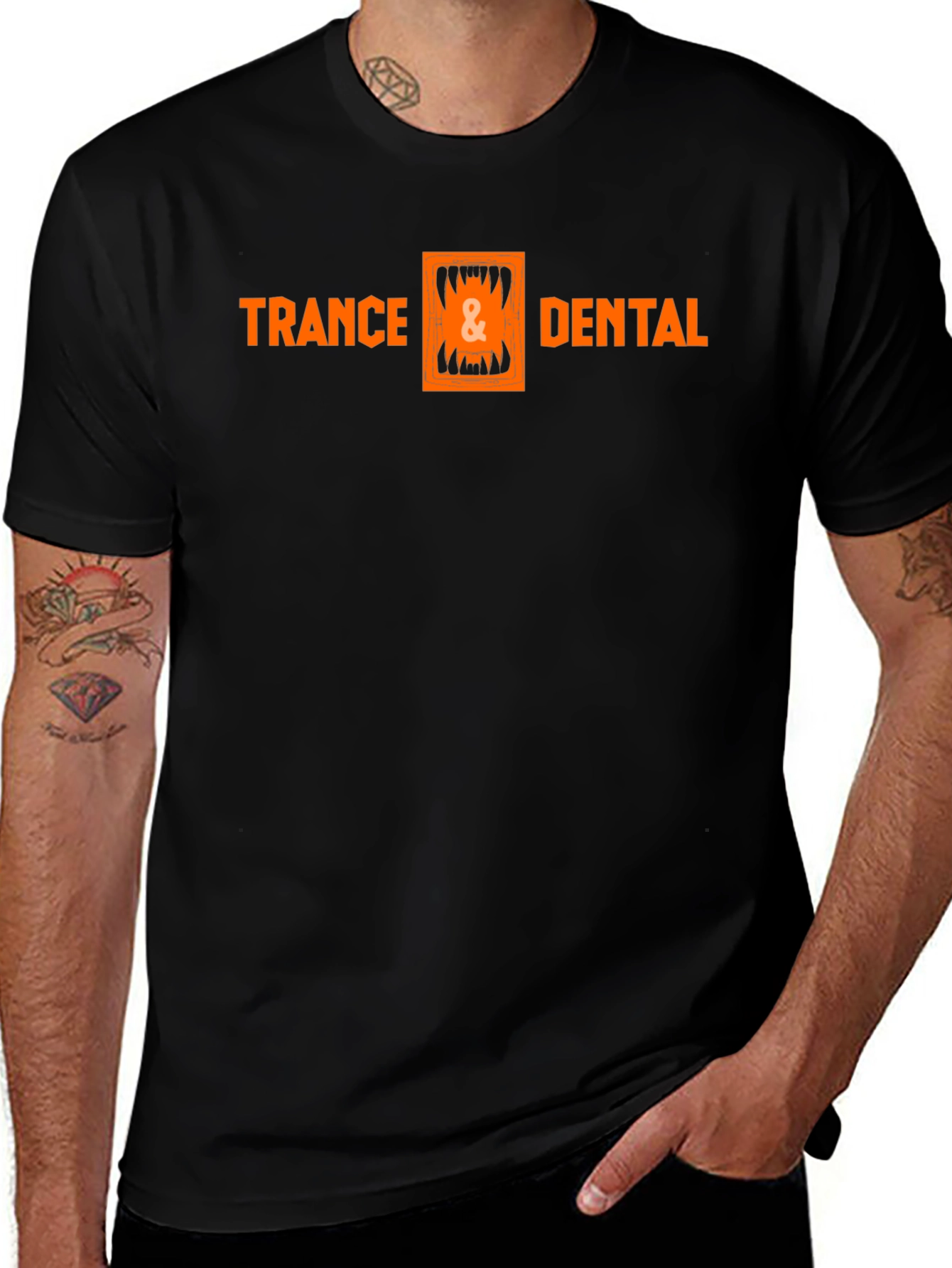 Trance Dental T-Shirt - Graphic Print