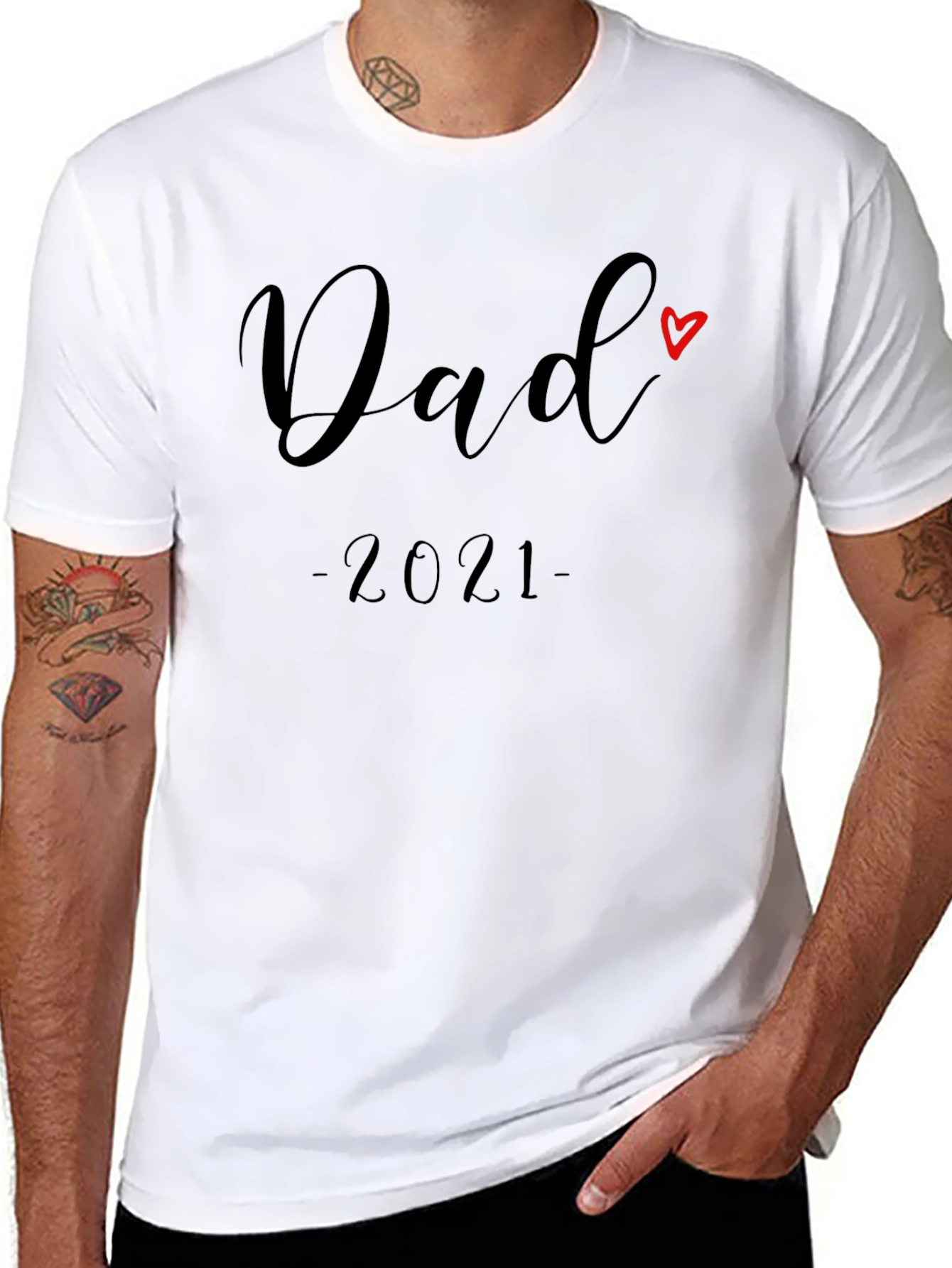 Dad 2021 T-Shirt - Perfect Fathers Day Gift!