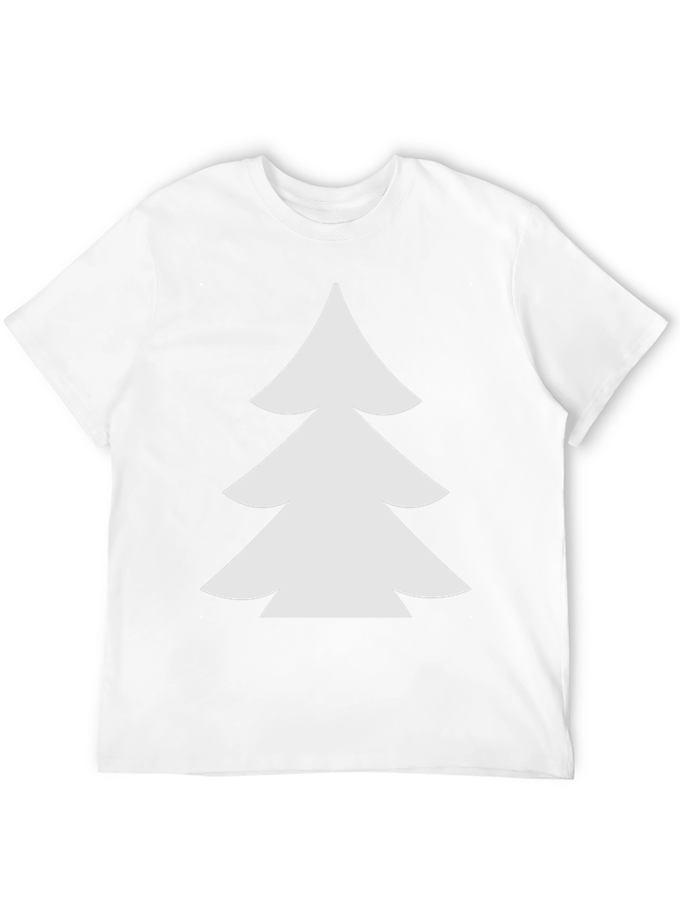 Christmas Tree Graphic Black T-Shirt