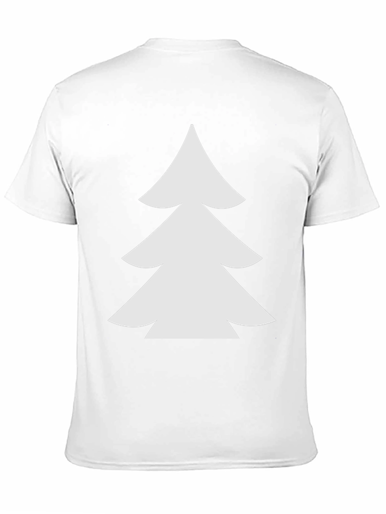 Christmas Tree Graphic Black T-Shirt