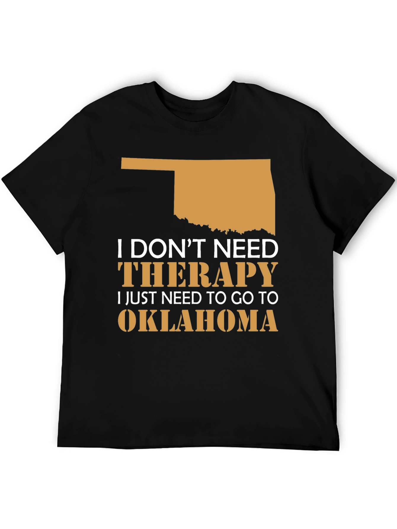 Oklahoma Therapy T-Shirt: State Pride Tee
