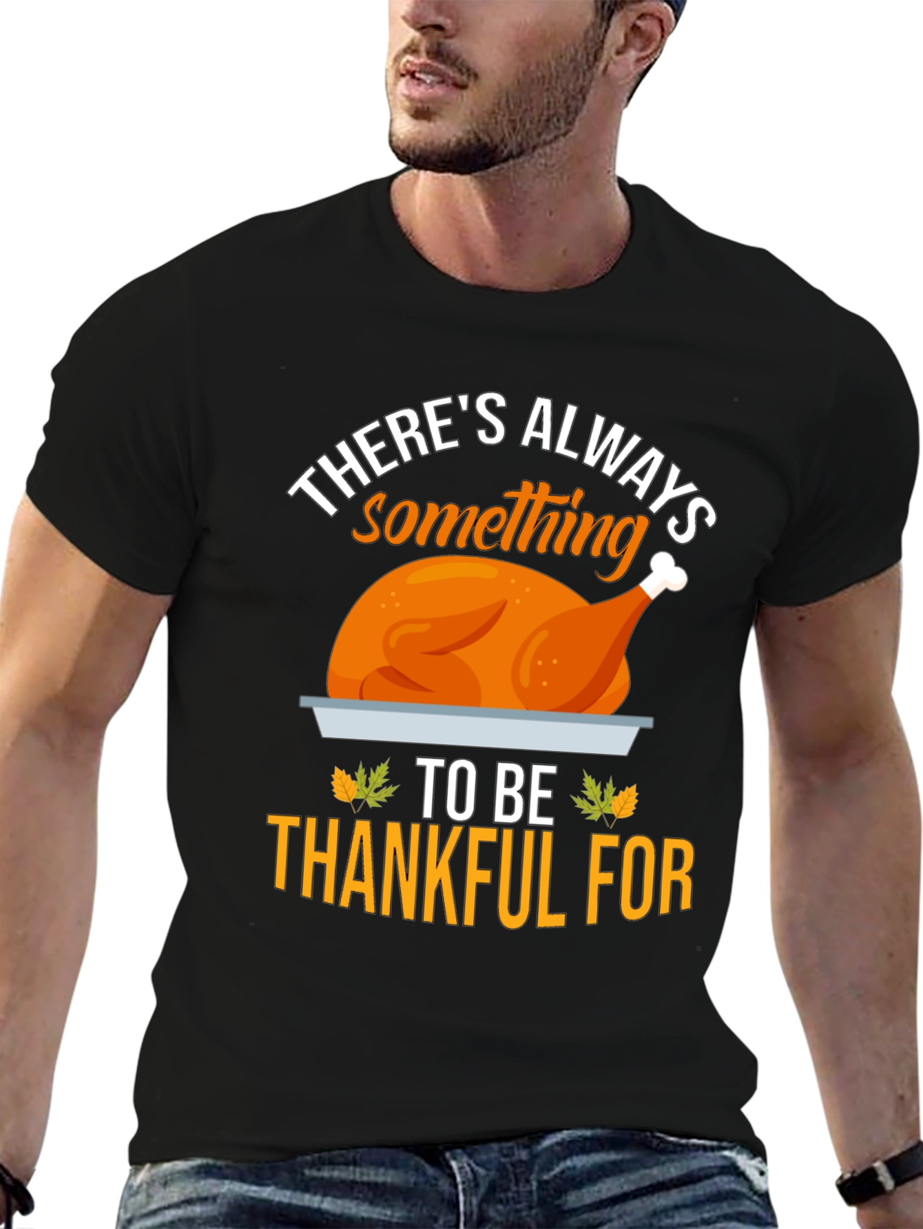 Thanksgiving Turkey Graphic T-Shirt
