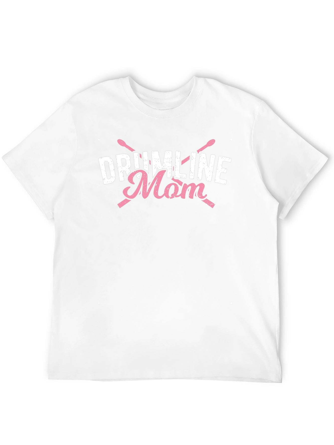 Drumline Mom T-Shirt - Black Cotton Blend