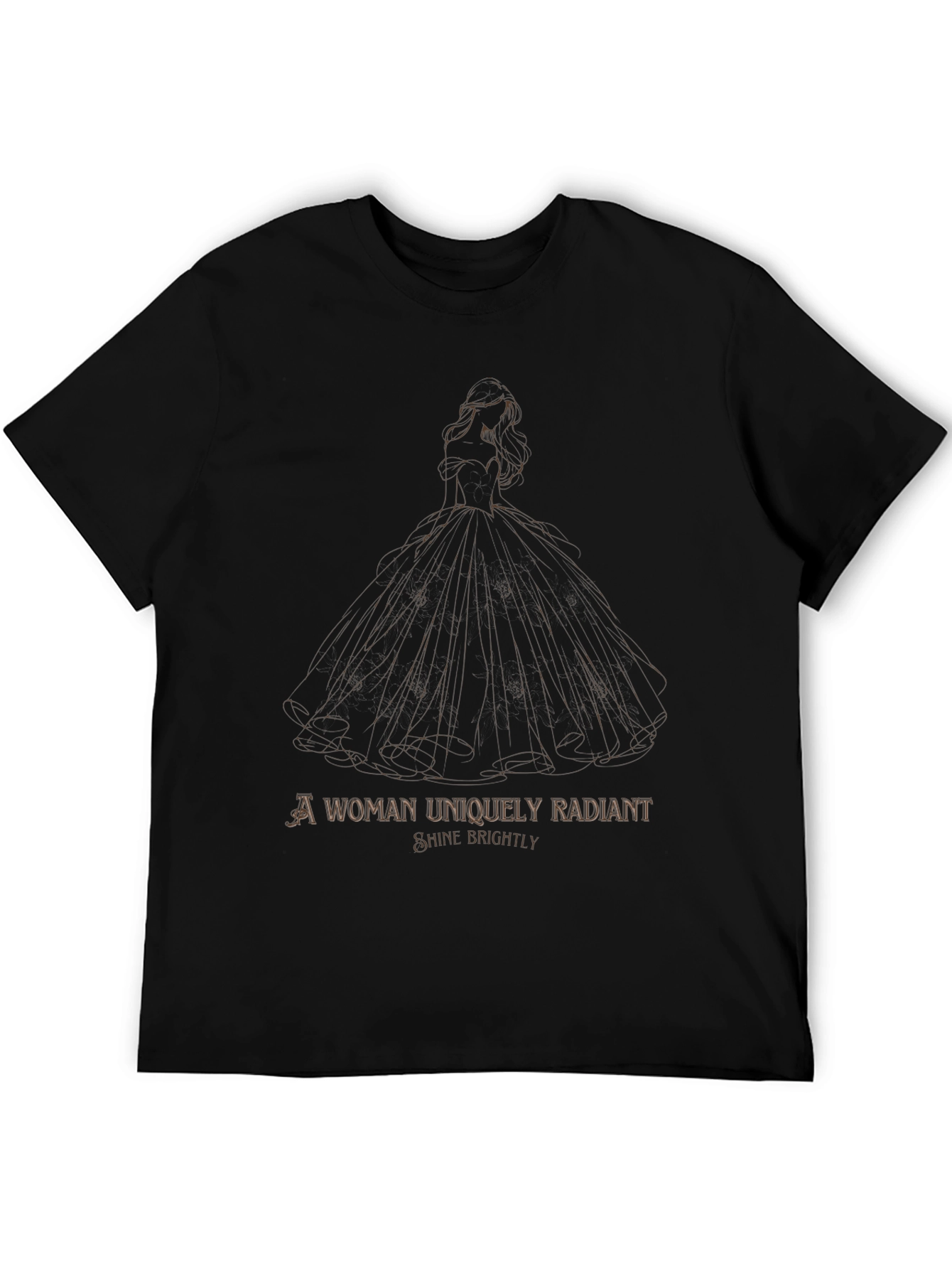Radiant Woman Graphic Tee - Shine Brightly