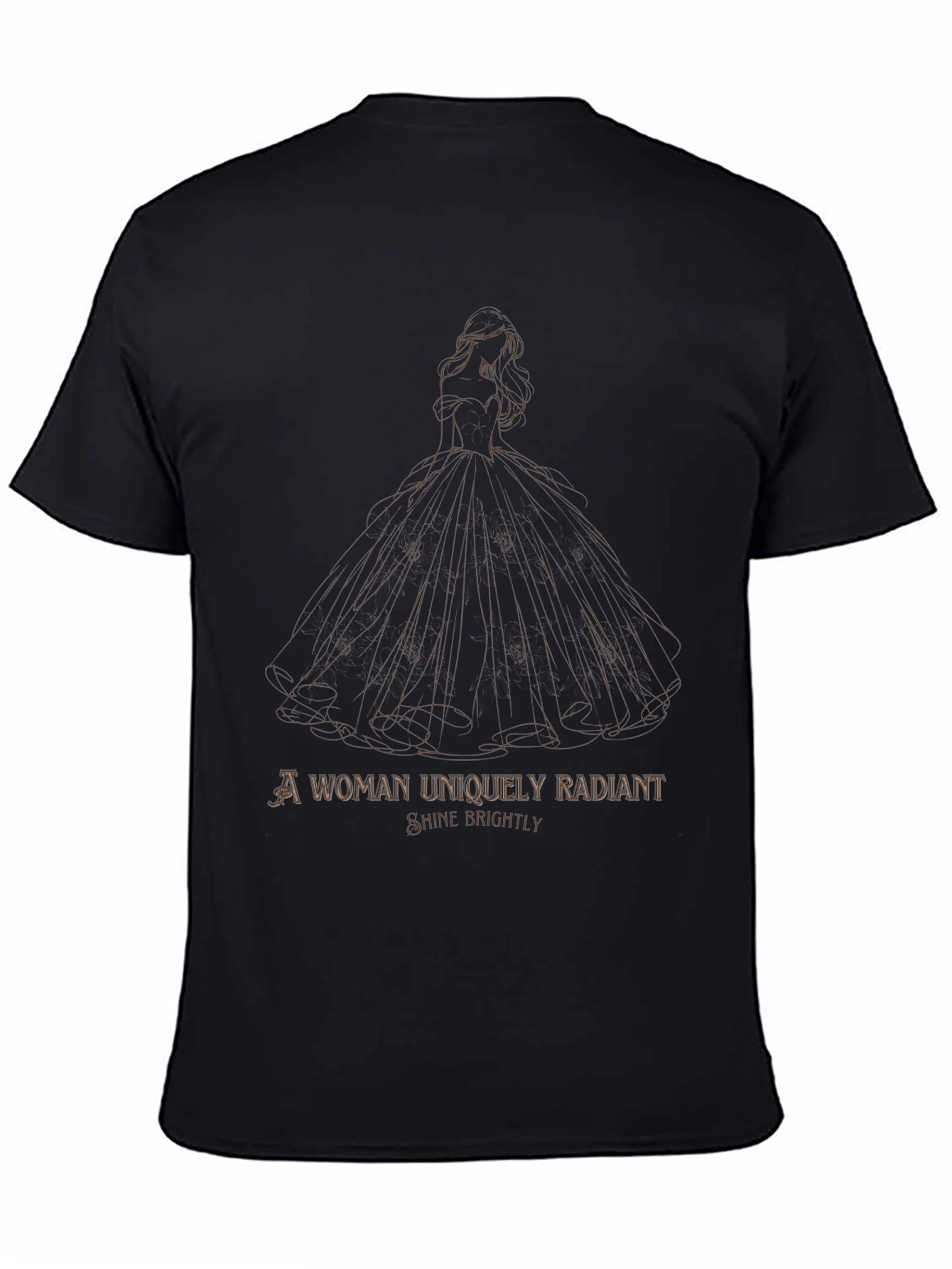 Radiant Woman Graphic Tee - Shine Brightly