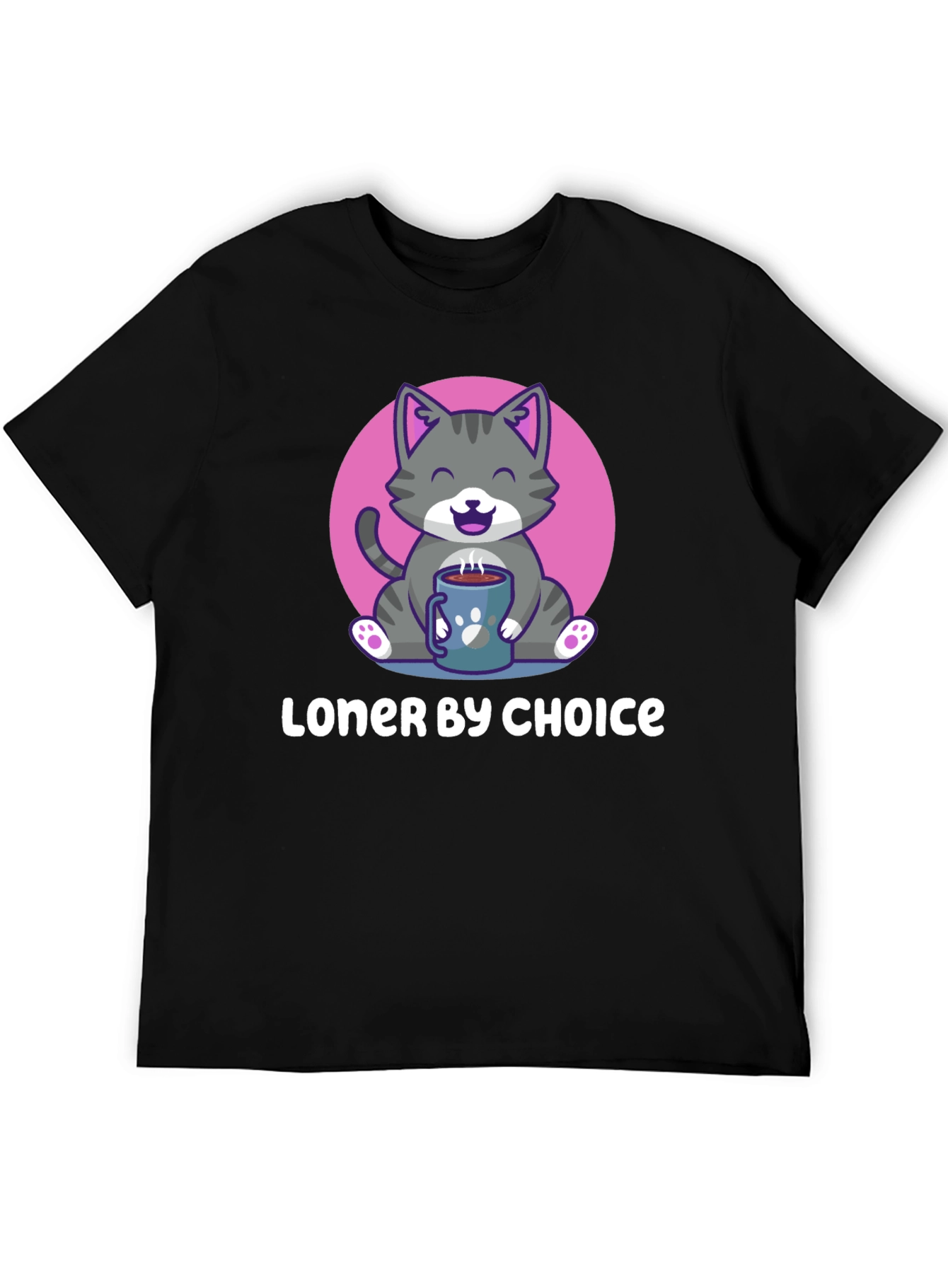 Loner by Choice Cat T-Shirt