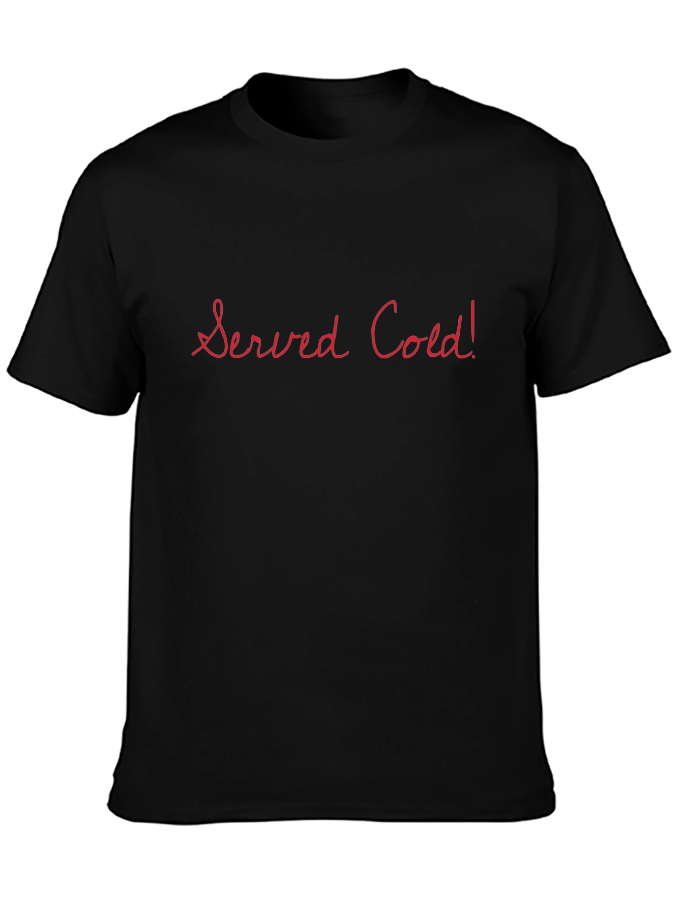 Served Cold! Black Graphic Tee - Revenge Outfit