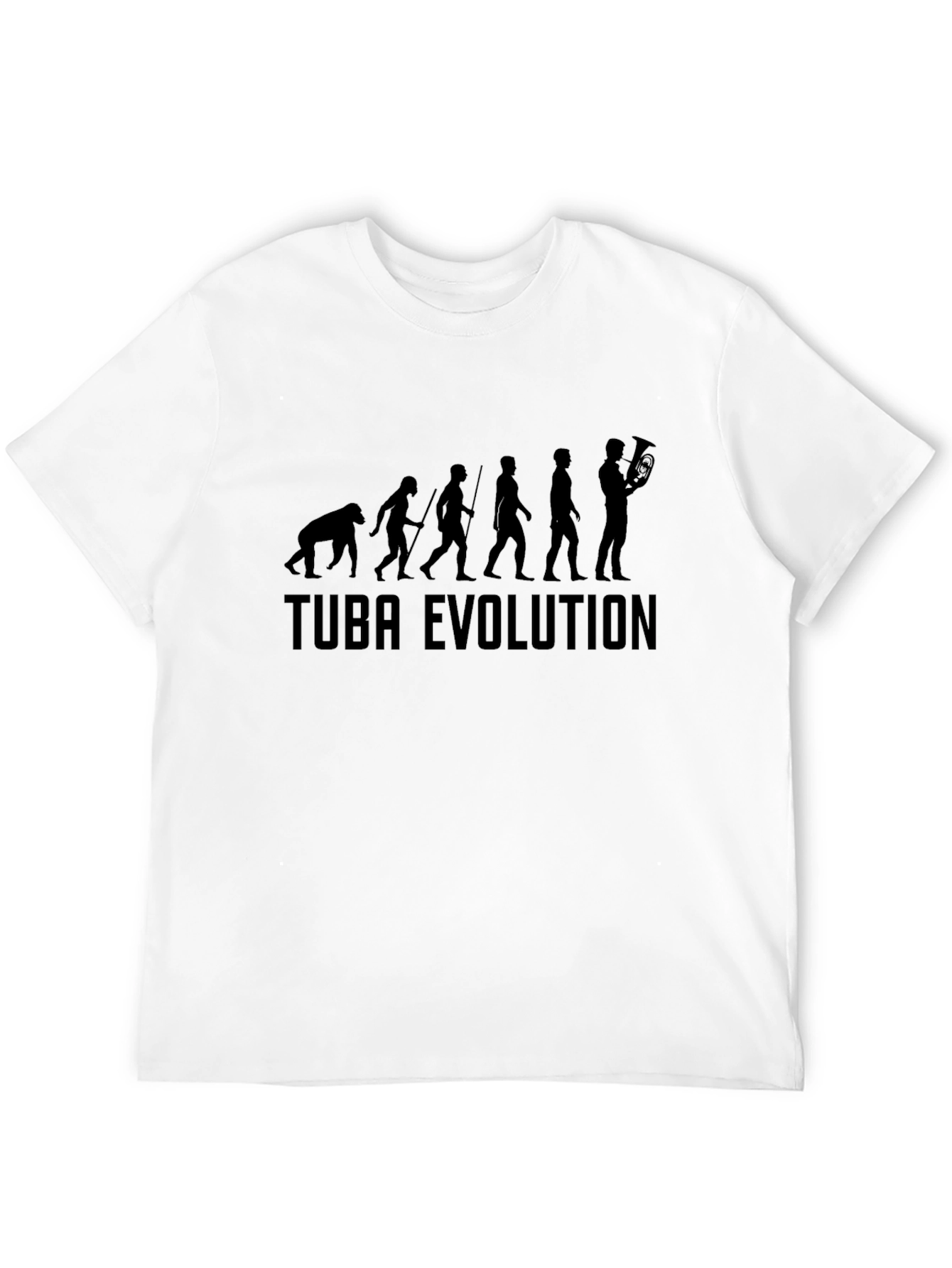 Tuba Evolution Black T-Shirt