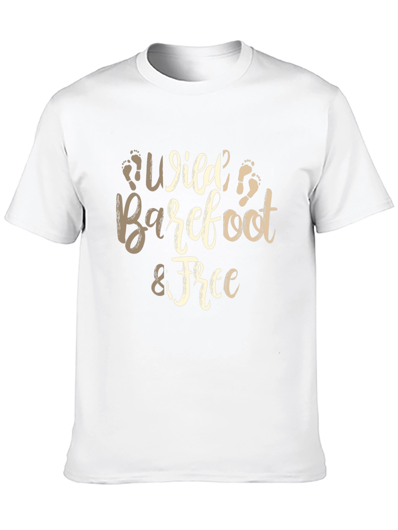 Wild Barefoot & Free Graphic T-Shirt