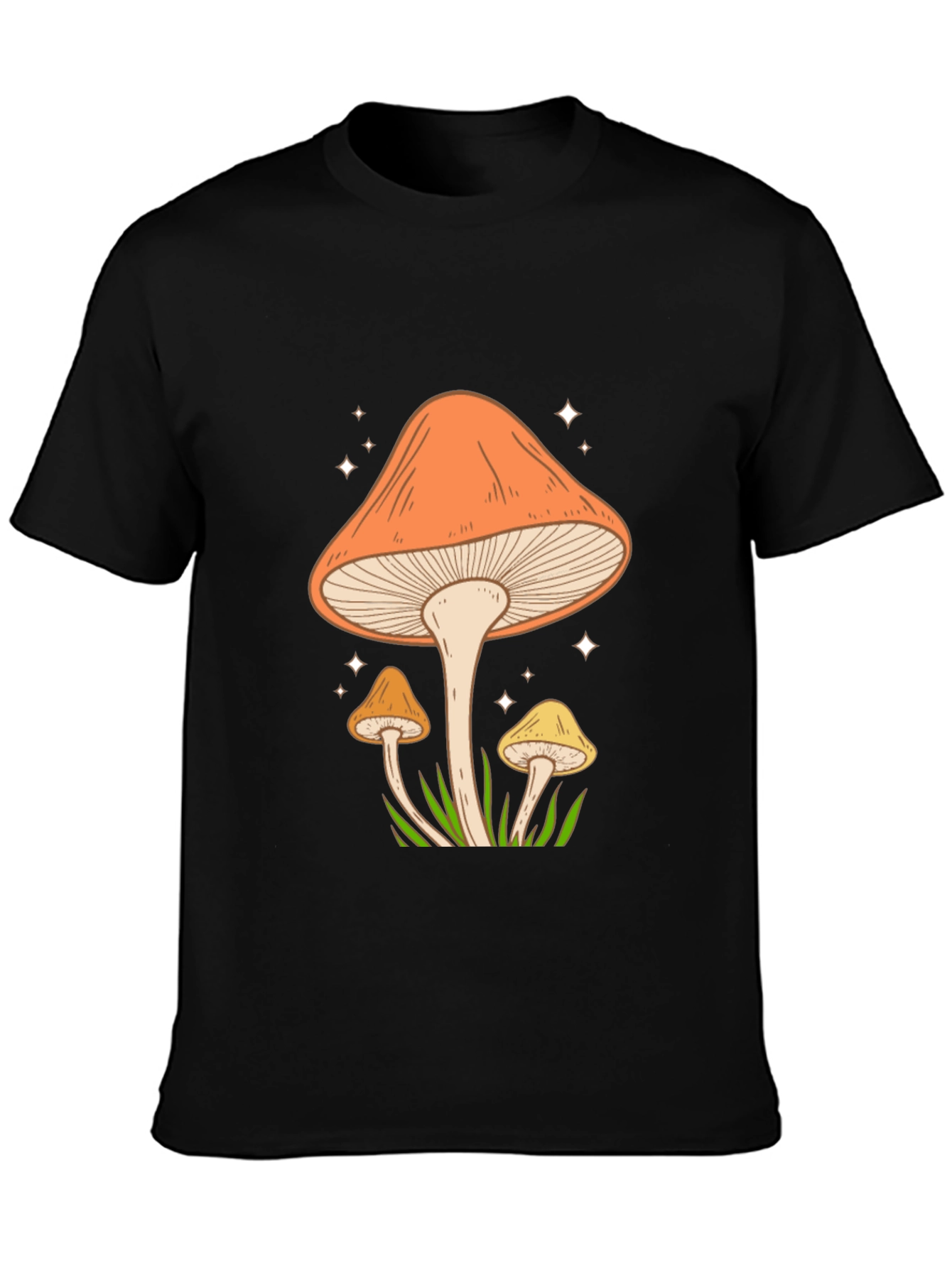 Mushroom Graphic Tee - Unique Nature Design