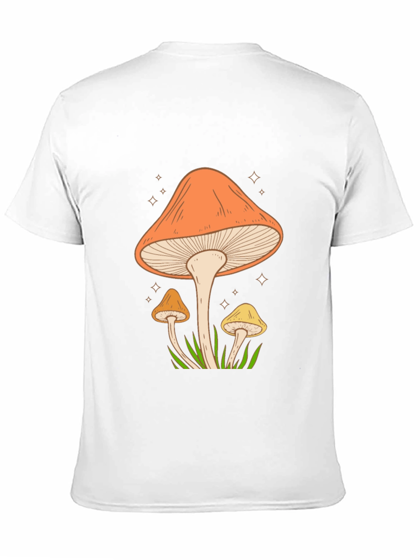 Mushroom Graphic Tee - Unique Nature Design