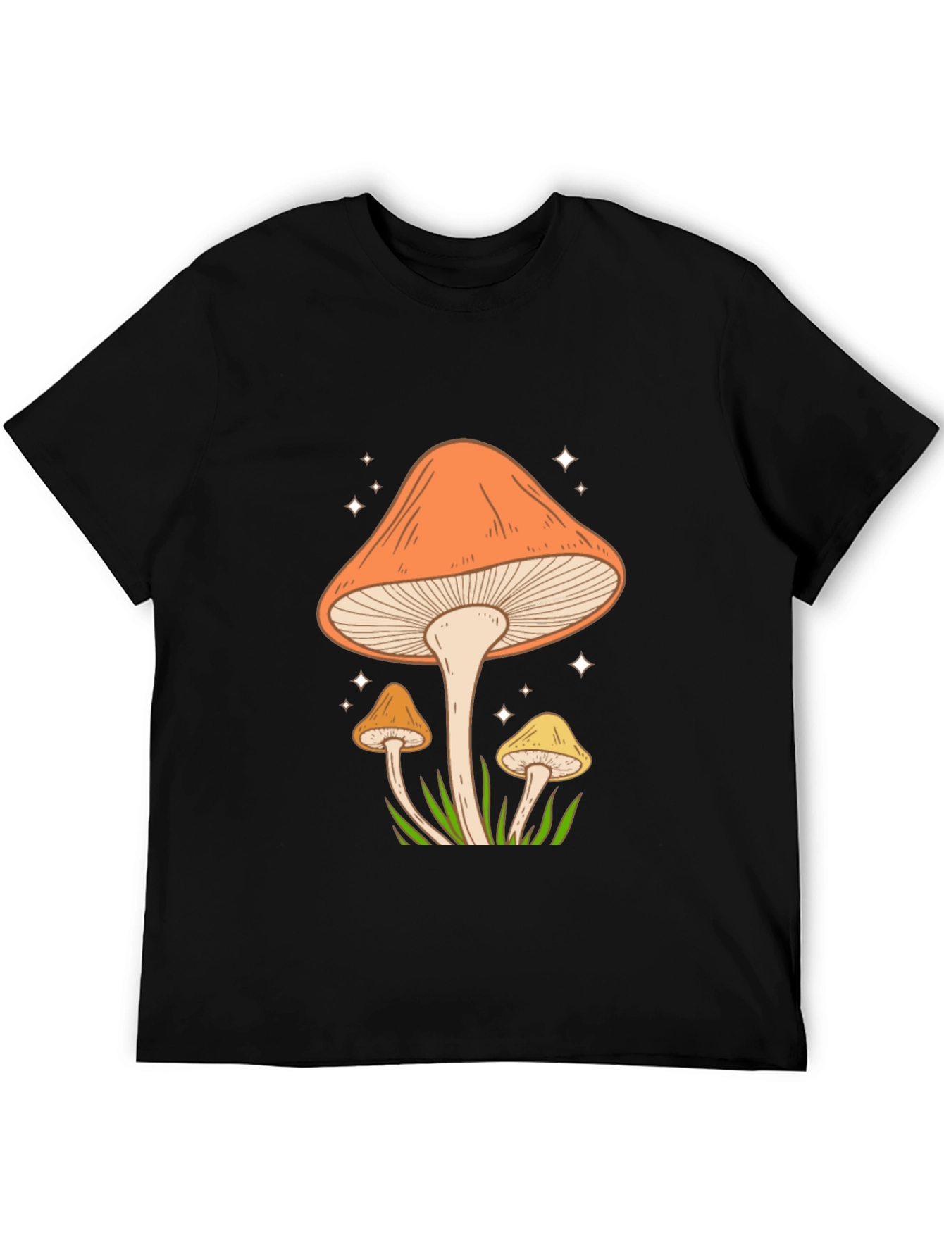 Mushroom Graphic Tee - Unique Nature Design