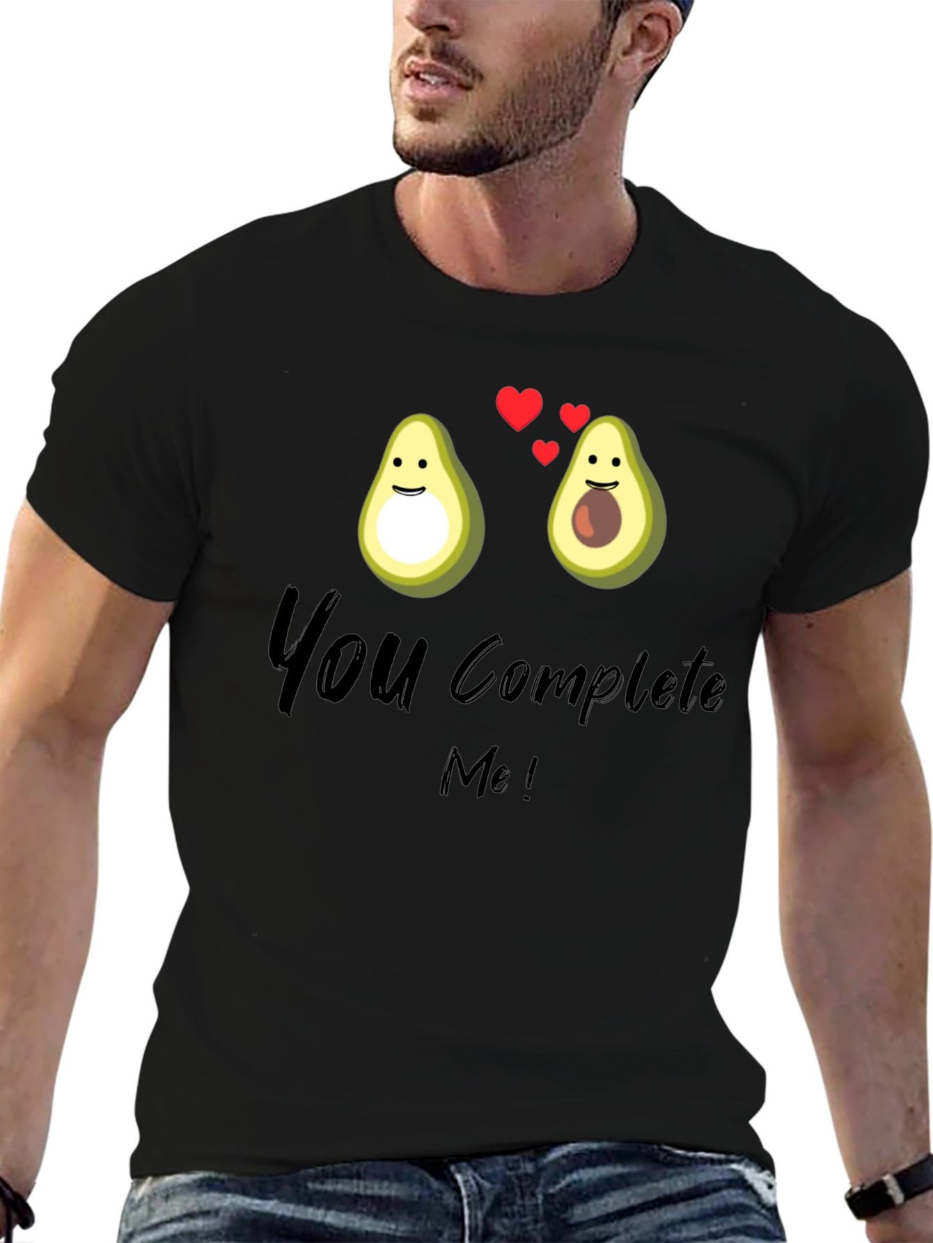 Avocado Love T-Shirt - You Complete Me Graphic Tee