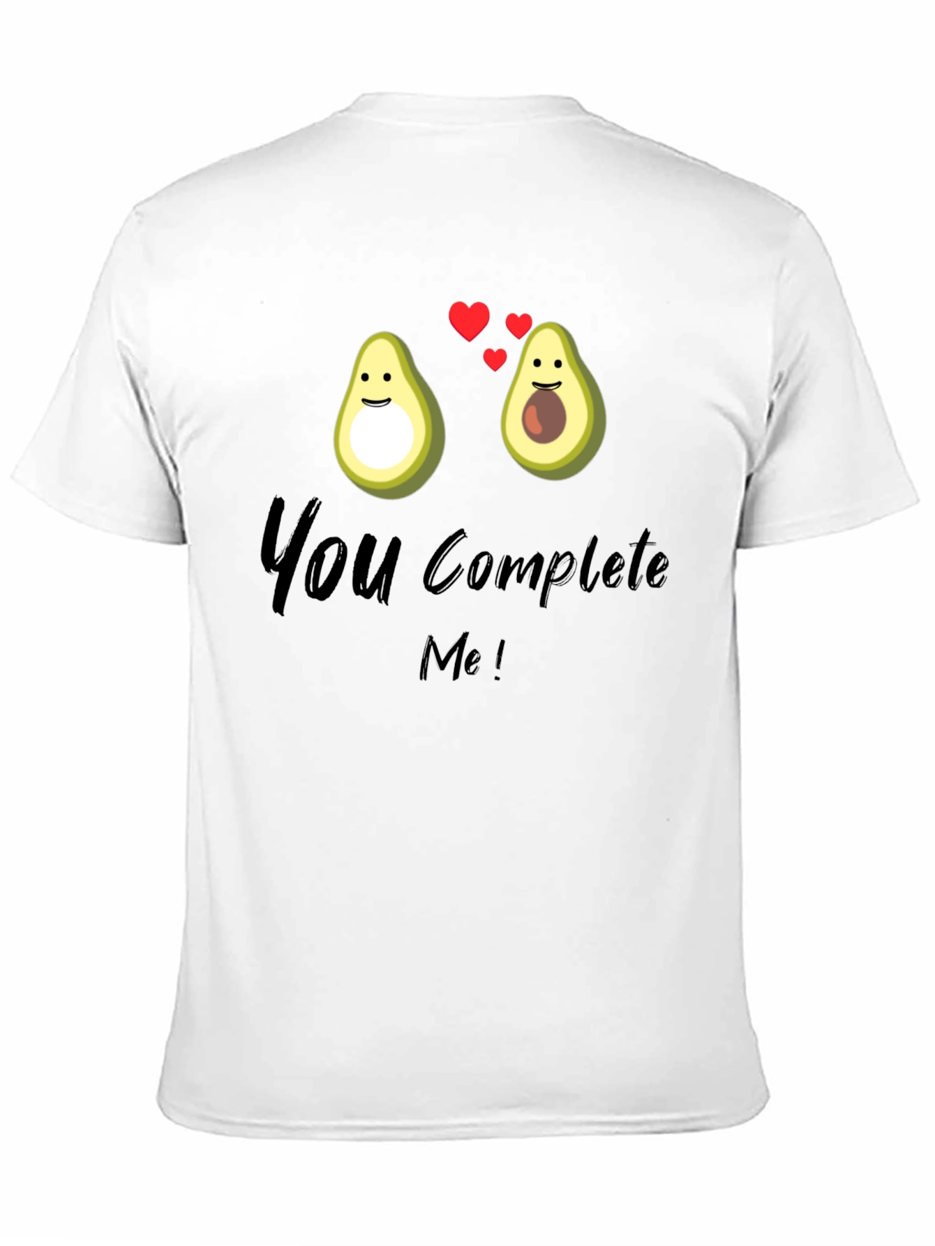 Avocado Love T-Shirt - You Complete Me Graphic Tee