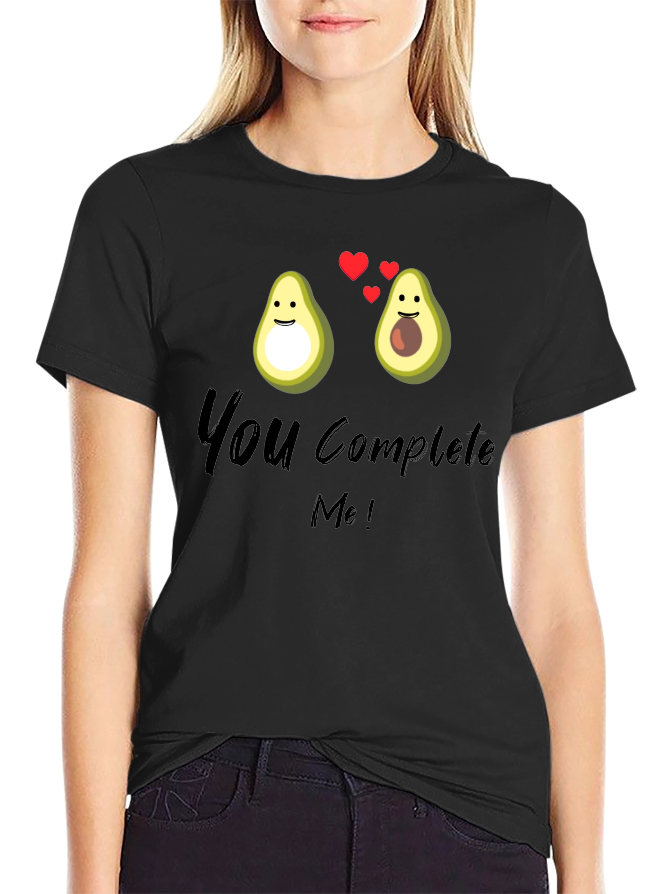 Avocado Love T-Shirt - You Complete Me Graphic Tee