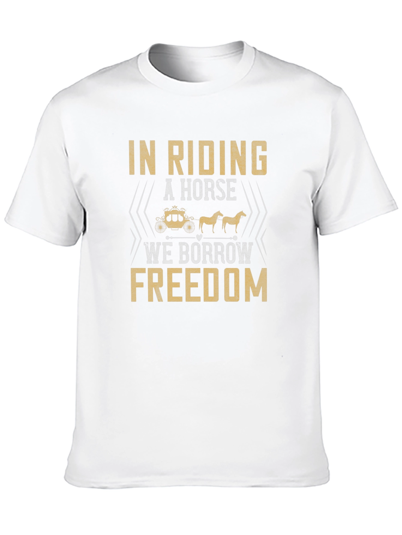 Horse Riding Freedom Graphic Tee