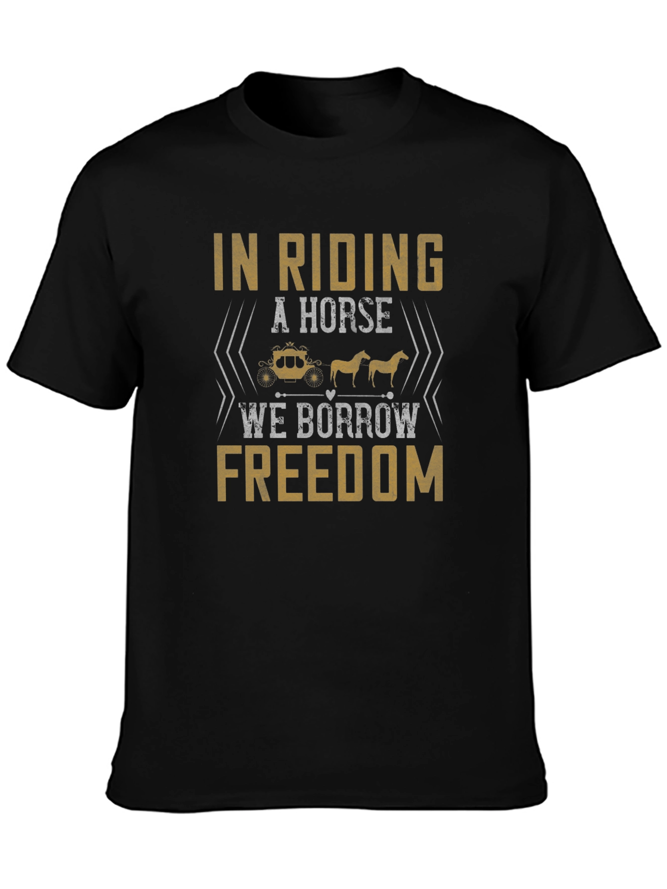 Horse Riding Freedom Graphic Tee