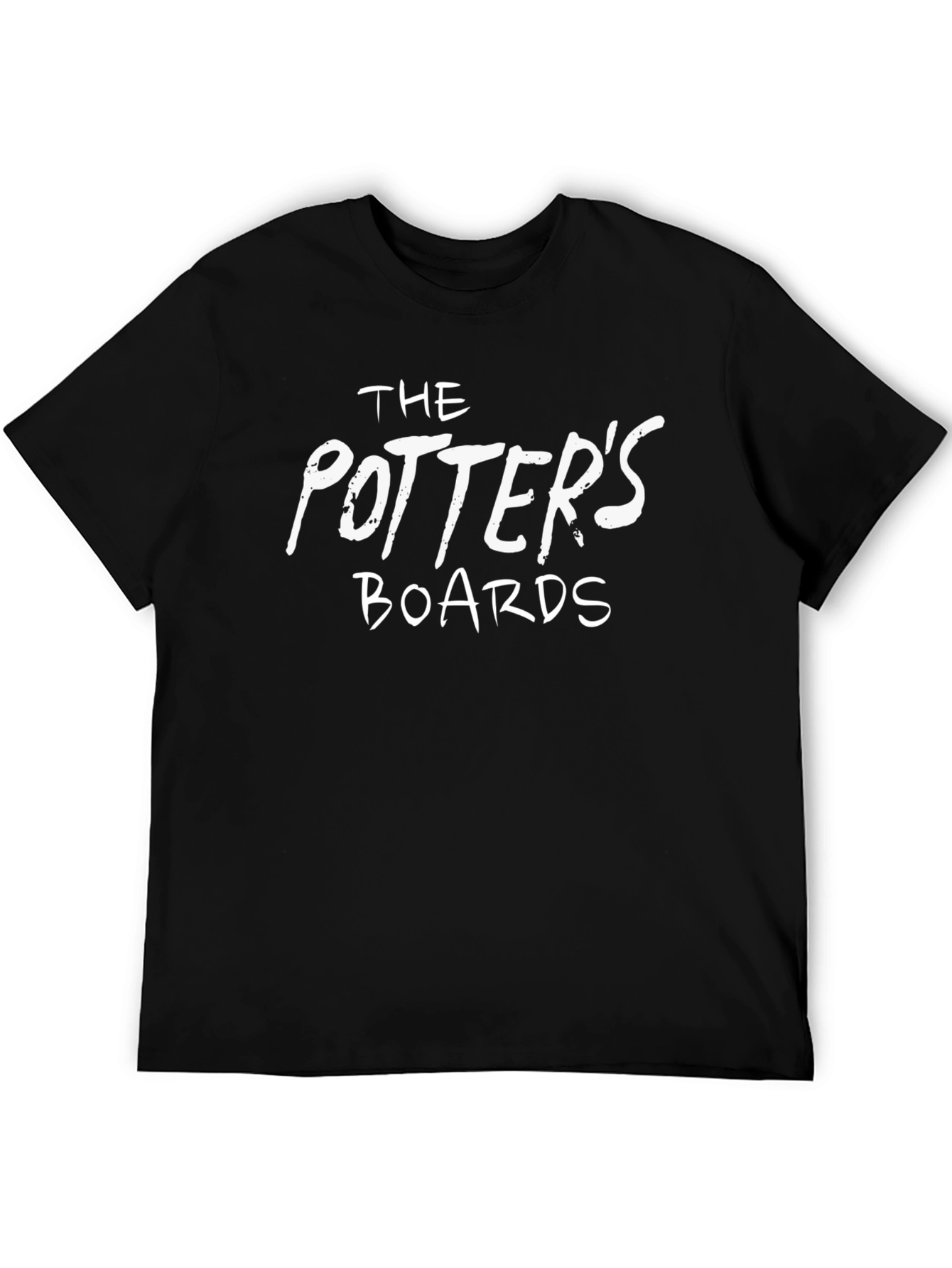 The Potters Boards T-Shirt - Black Graphic Tee