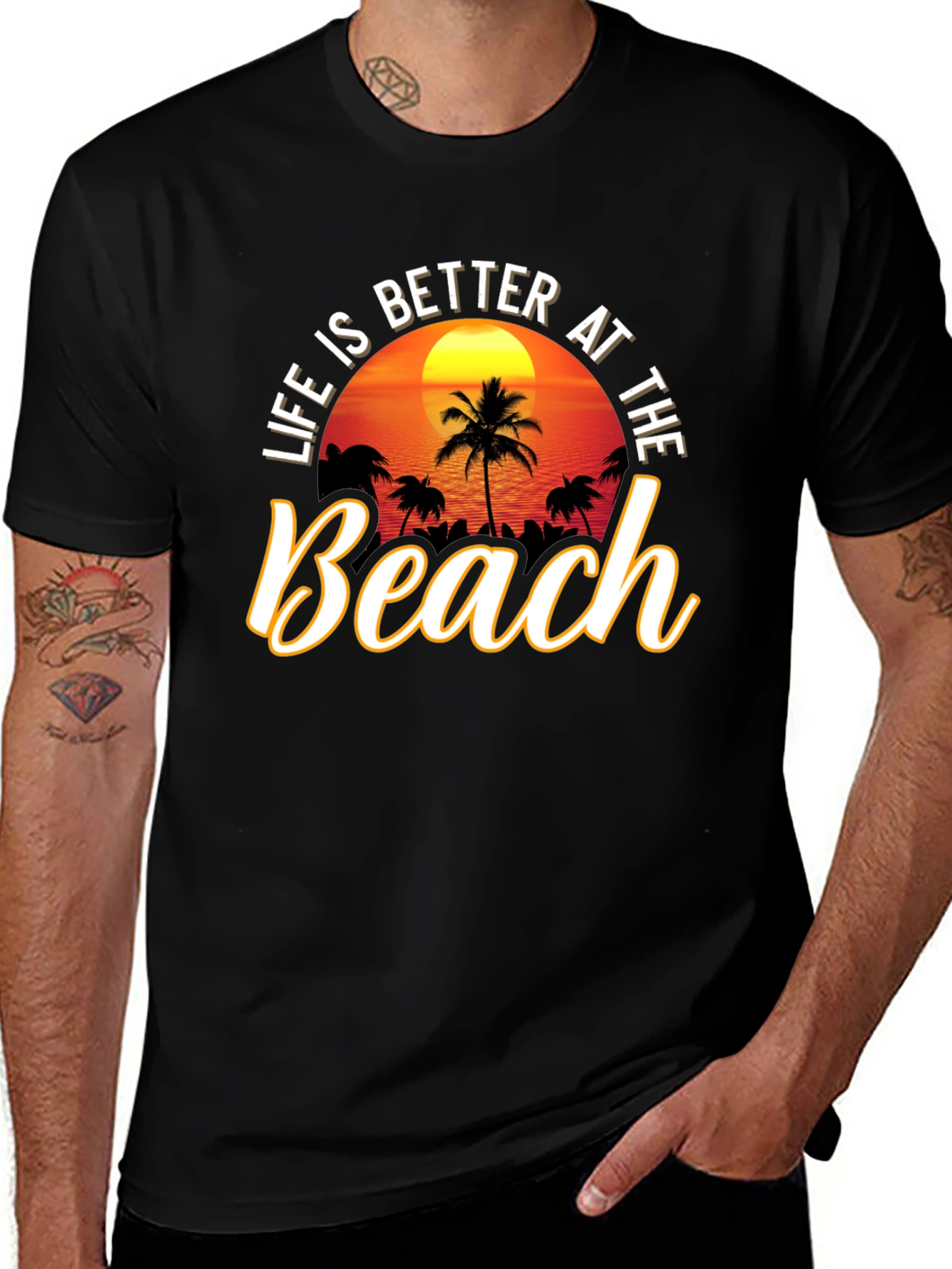 Life is Better at The Beach Graphic Tee