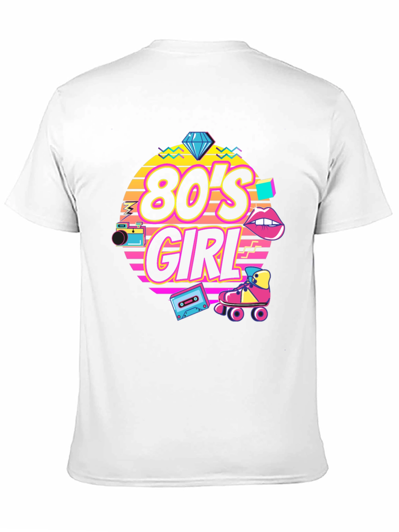 80s Girl T-Shirt - Retro Style