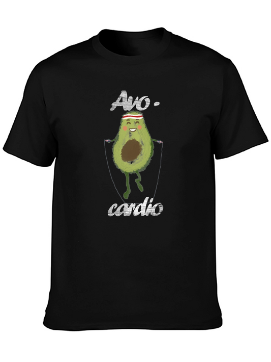 Avo-Cardio Graphic Tee - Funny Workout Shirt