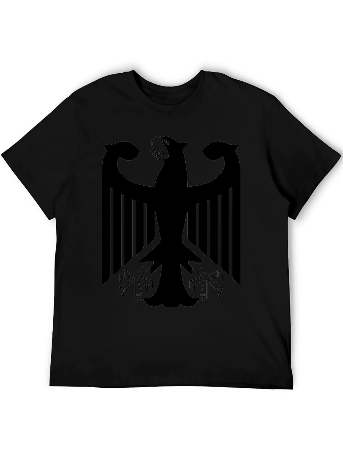 Black Eagle Graphic Tee - Mens Fashion