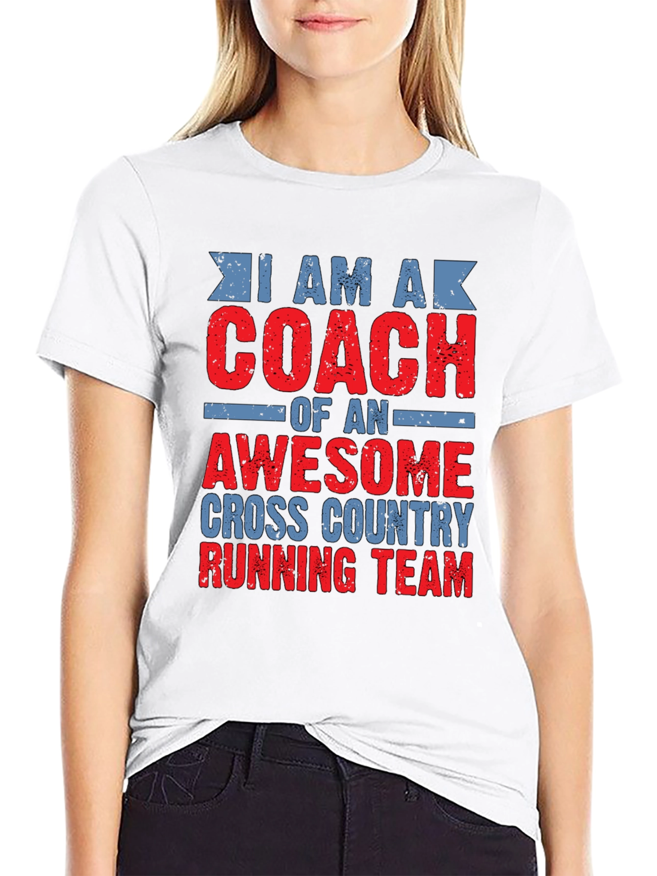 Cross Country Coach T-Shirt - Awesome Running Team