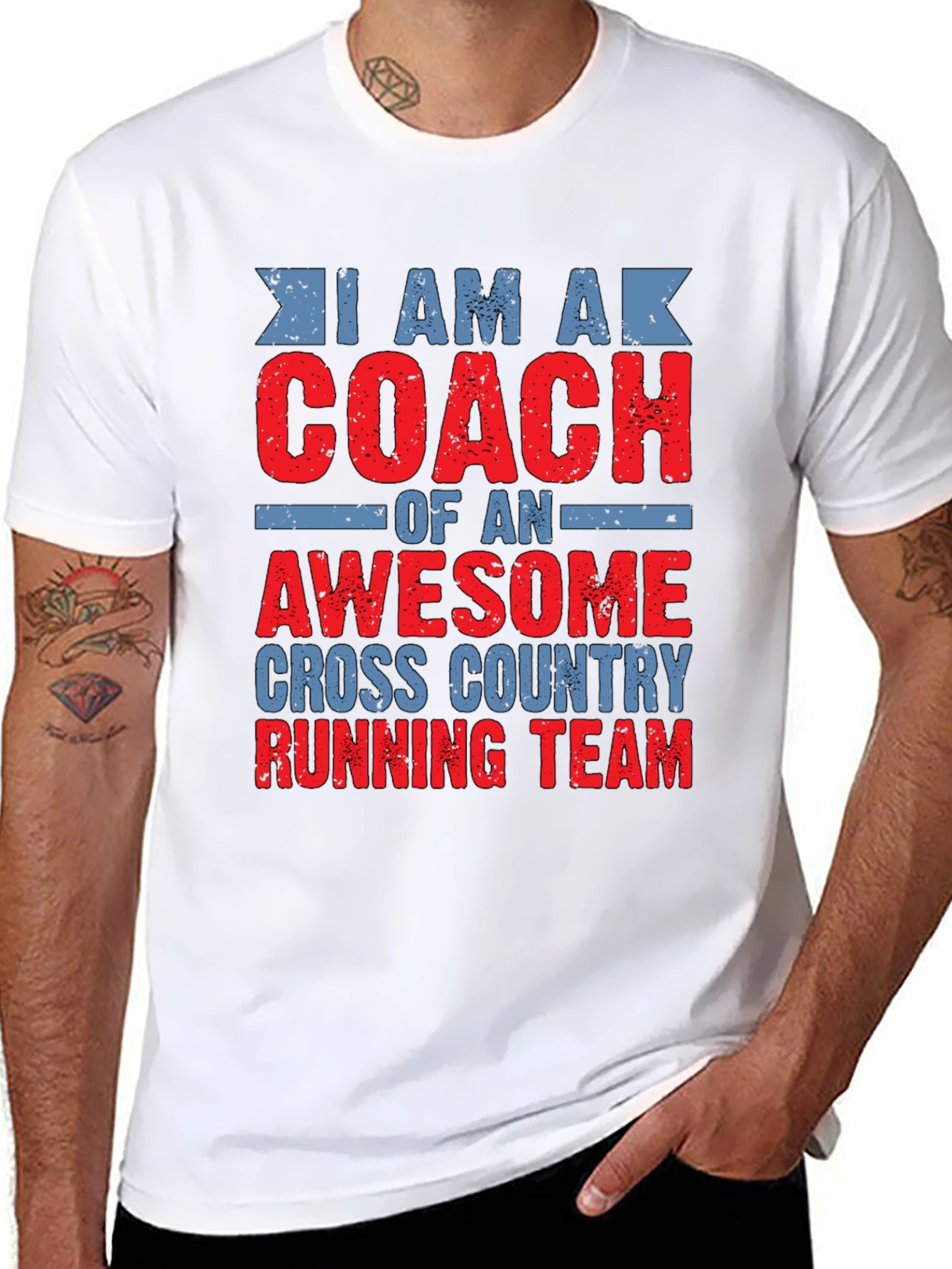Cross Country Coach T-Shirt - Awesome Running Team
