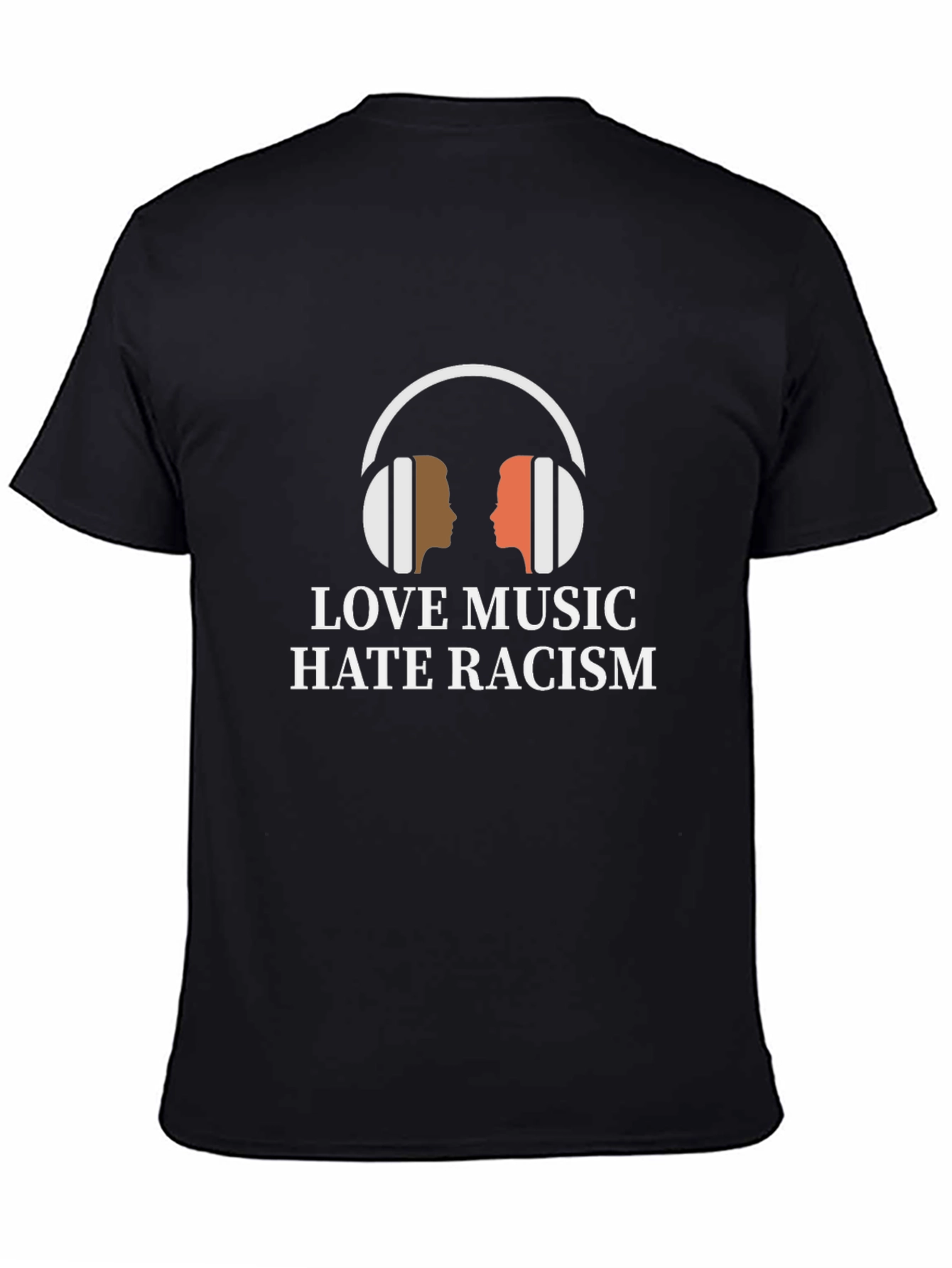 Love Music Hate Racism Graphic T-Shirt