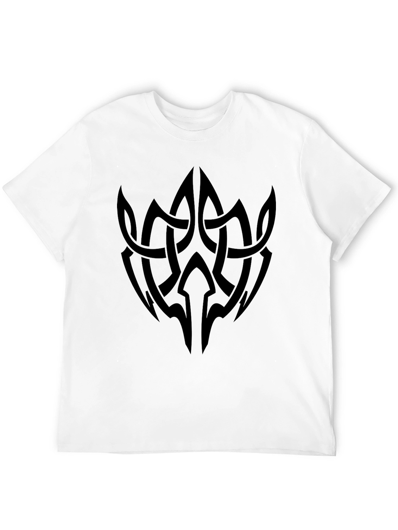 Black Celtic Knot Graphic Tee for Men