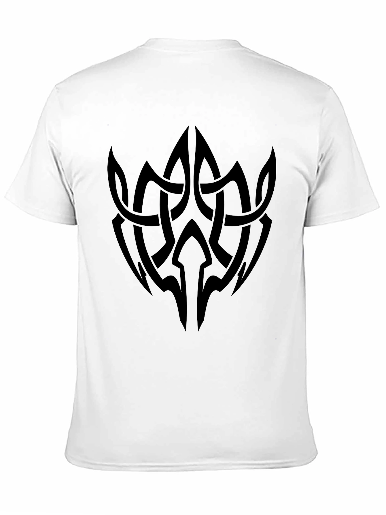 Black Celtic Knot Graphic Tee for Men