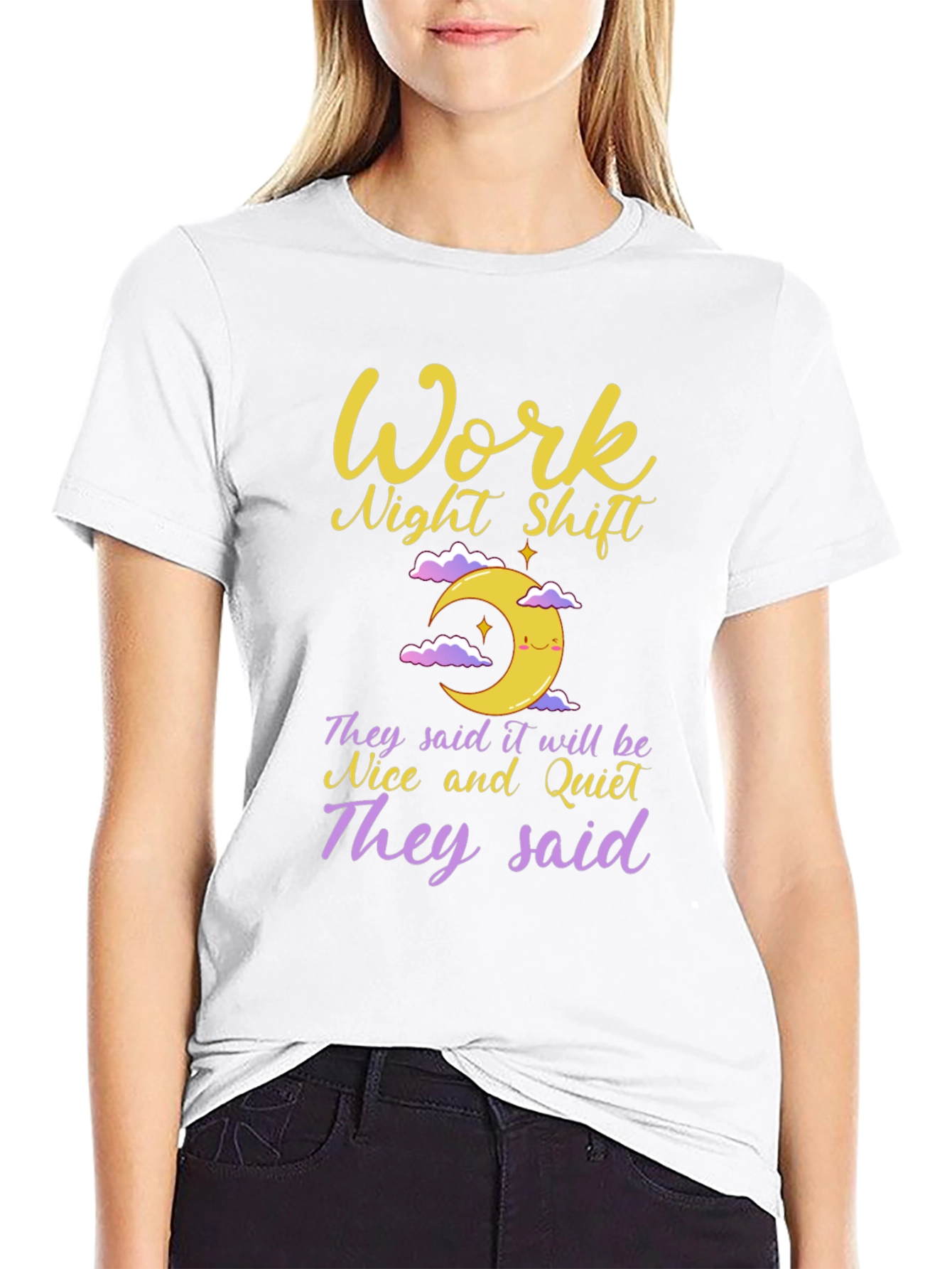 Night Shift T-Shirt: Work Humor Tee