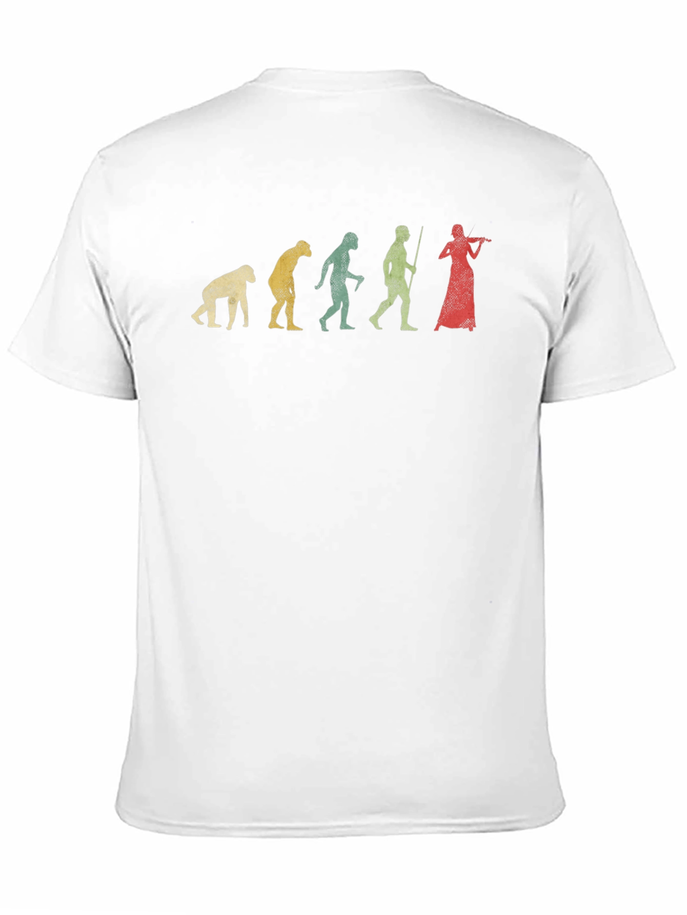 Evolution of Violinist Funny T-Shirt