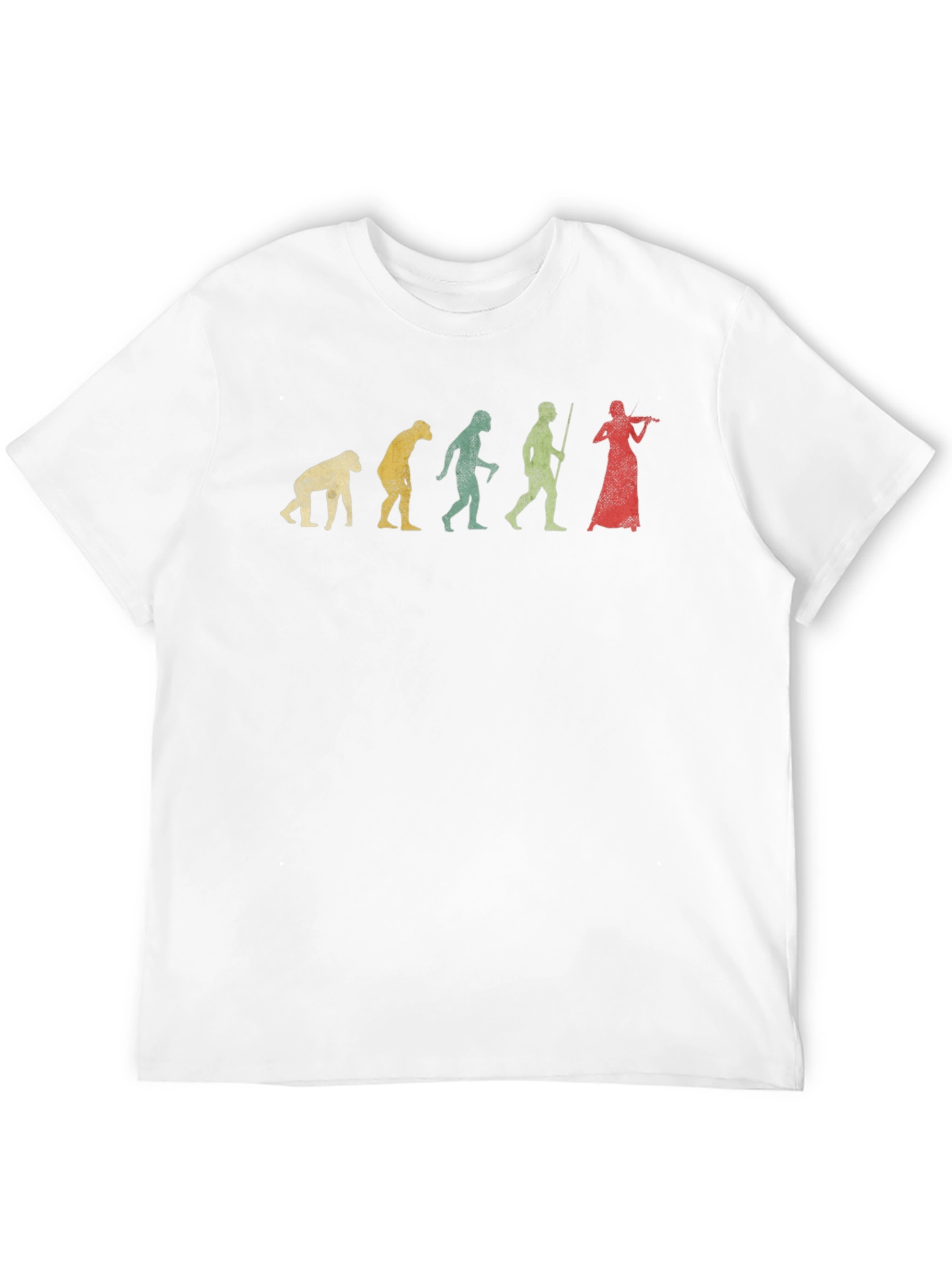 Evolution of Violinist Funny T-Shirt
