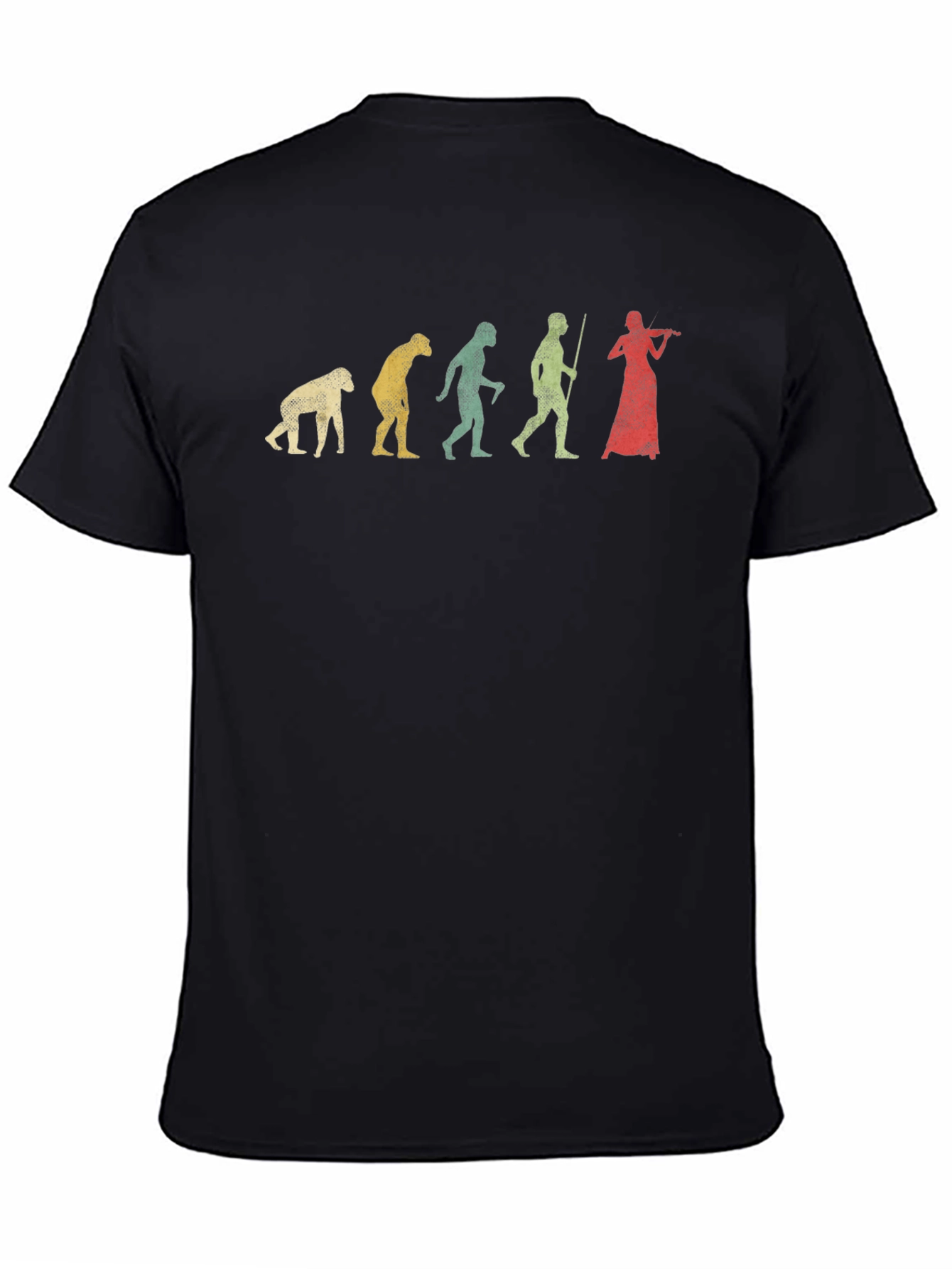 Evolution of Violinist Funny T-Shirt