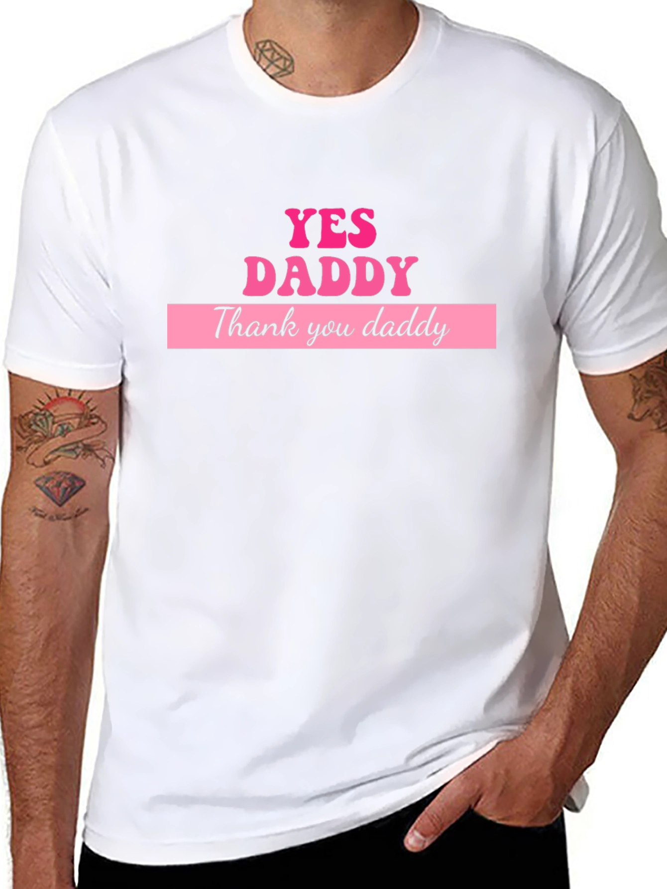 Yes Daddy T-Shirt - Bold Graphic Tee