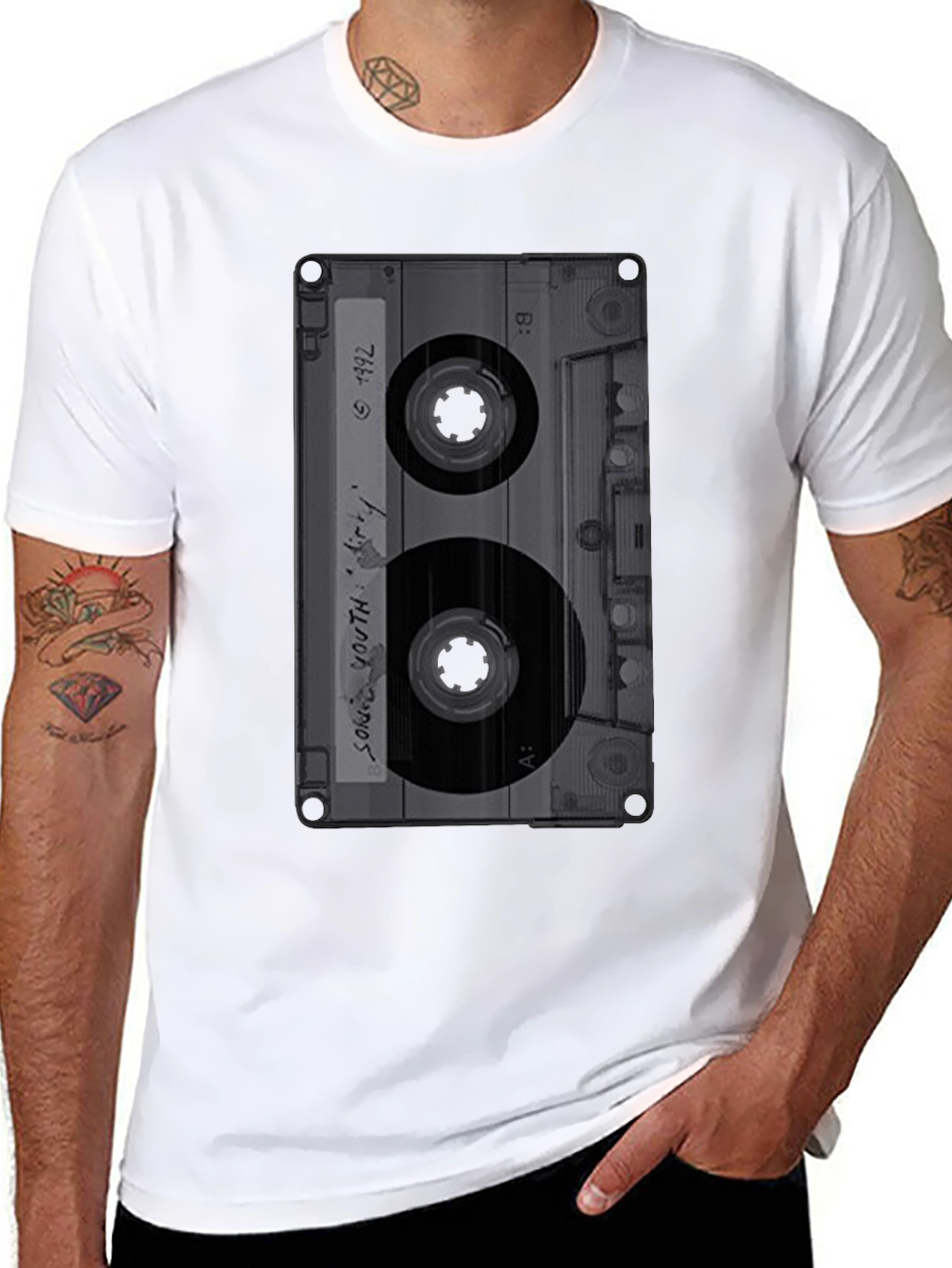 Sound Youth Dirty Cassette Tape Graphic Tee