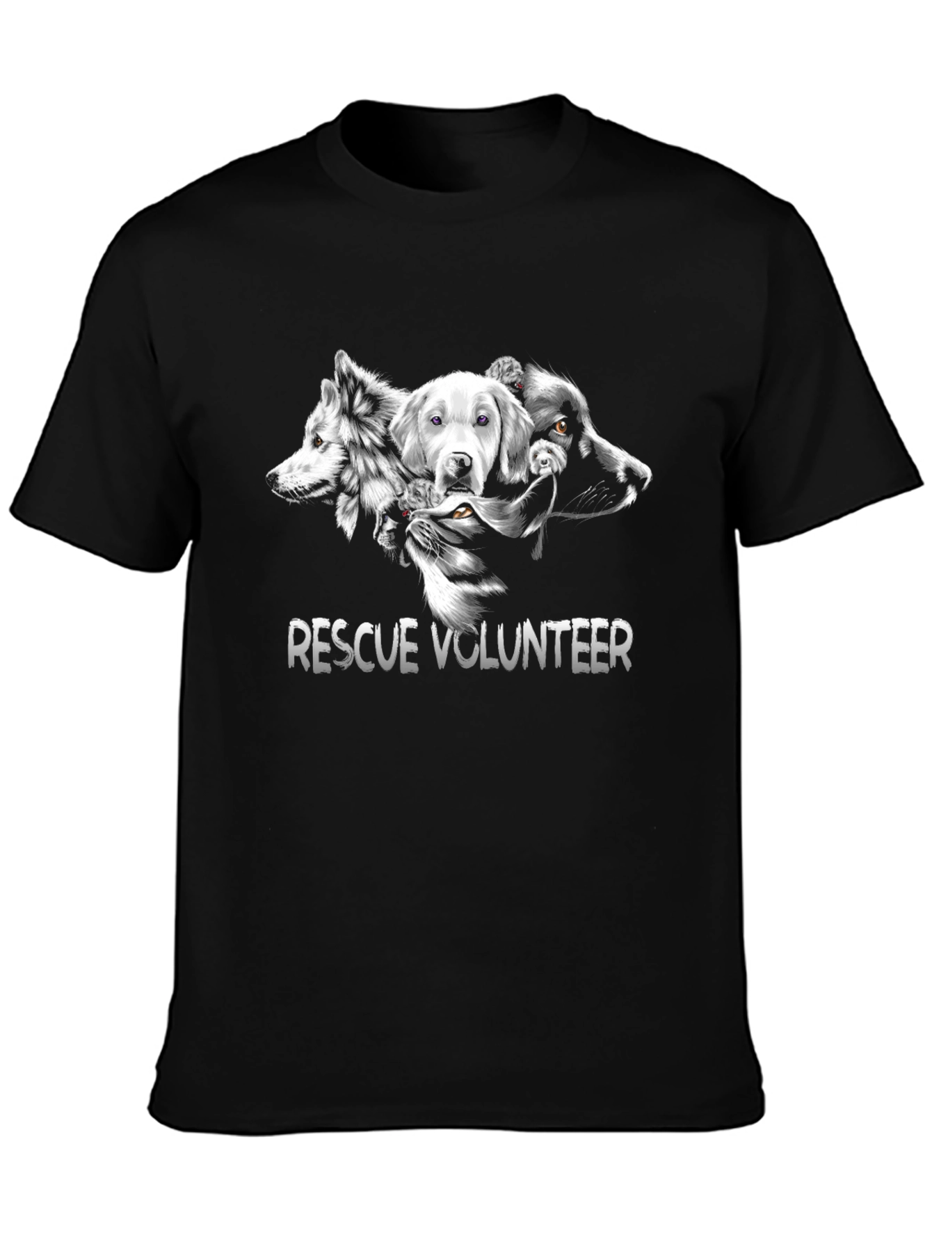 Rescue Volunteer Animal Lover T-Shirt