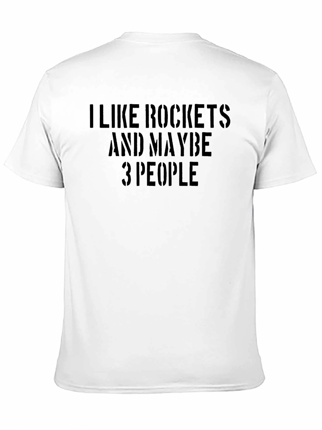 Rockets & 3 People Graphic T-Shirt