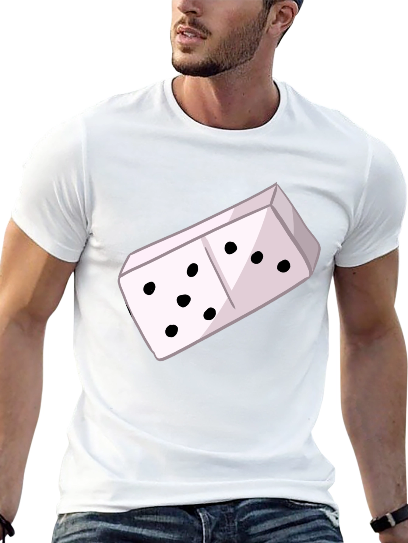 Domino Graphic Tee - Black Casual Shirt