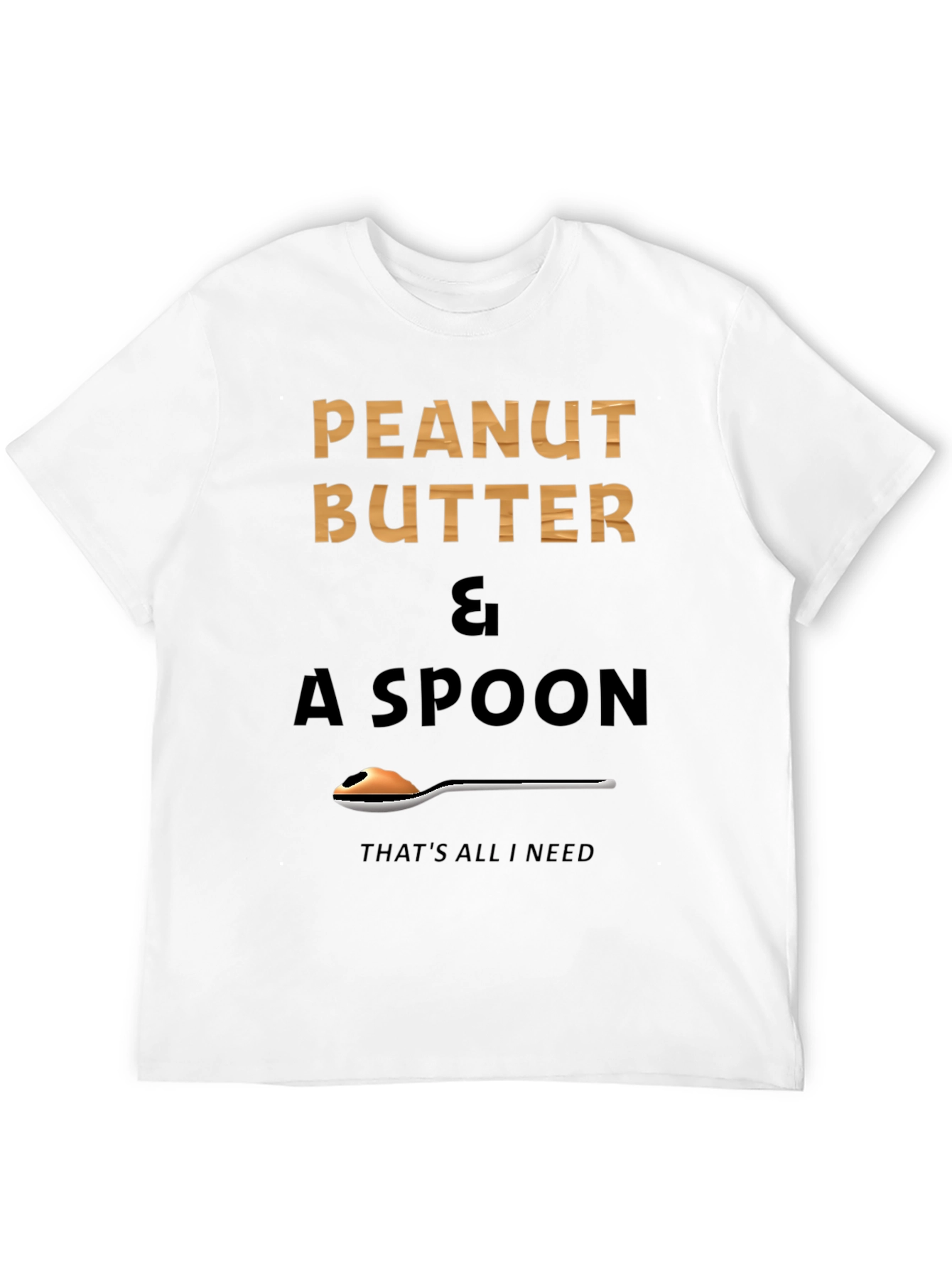 Peanut Butter & Spoon Graphic T-Shirt