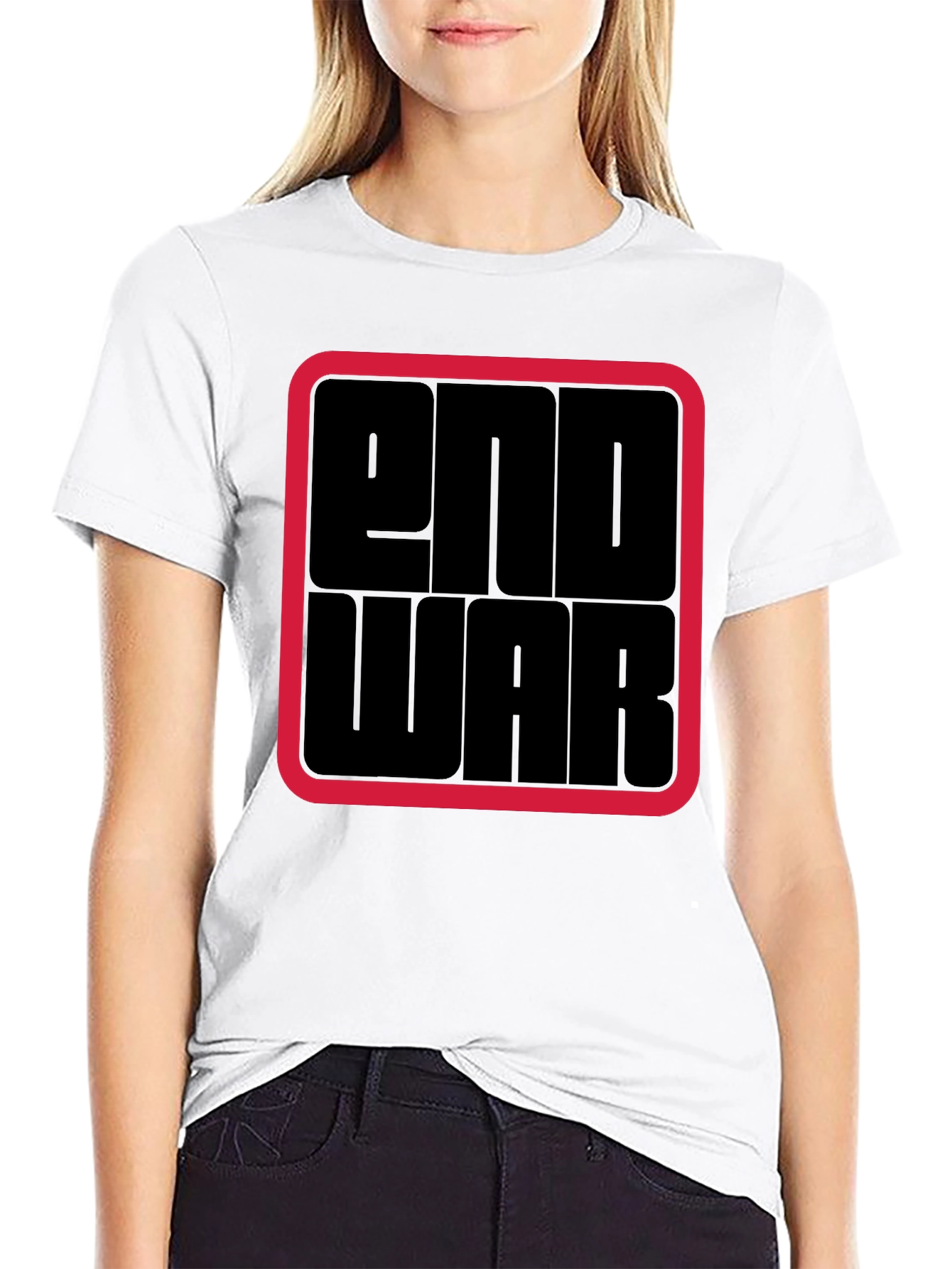 End War Graphic T-Shirt - Bold Statement Tee