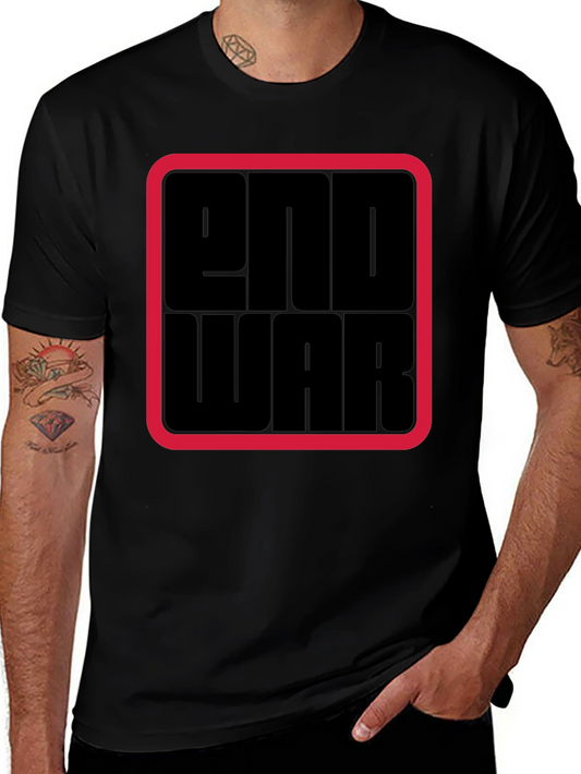 End War Graphic T-Shirt - Bold Statement Tee