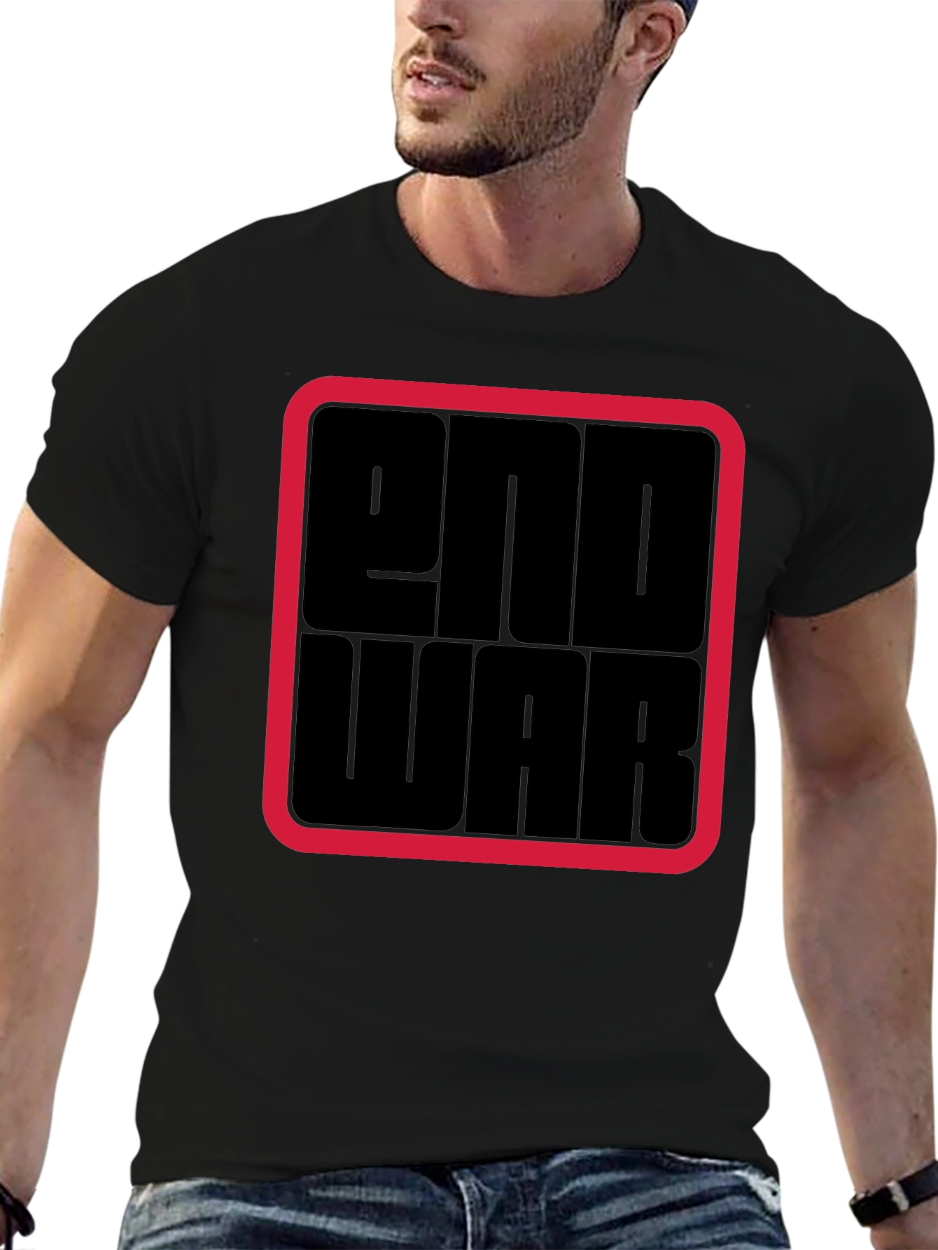 End War Graphic T-Shirt - Bold Statement Tee