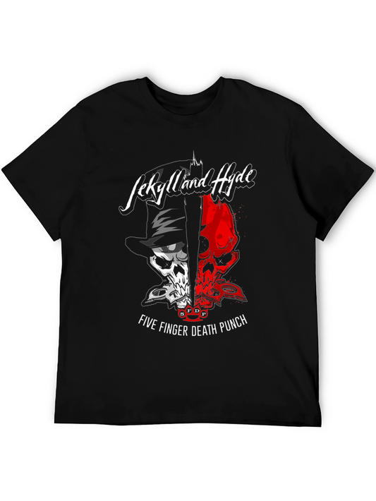 Five Finger Death Punch Jekyll and Hyde Black Tee
