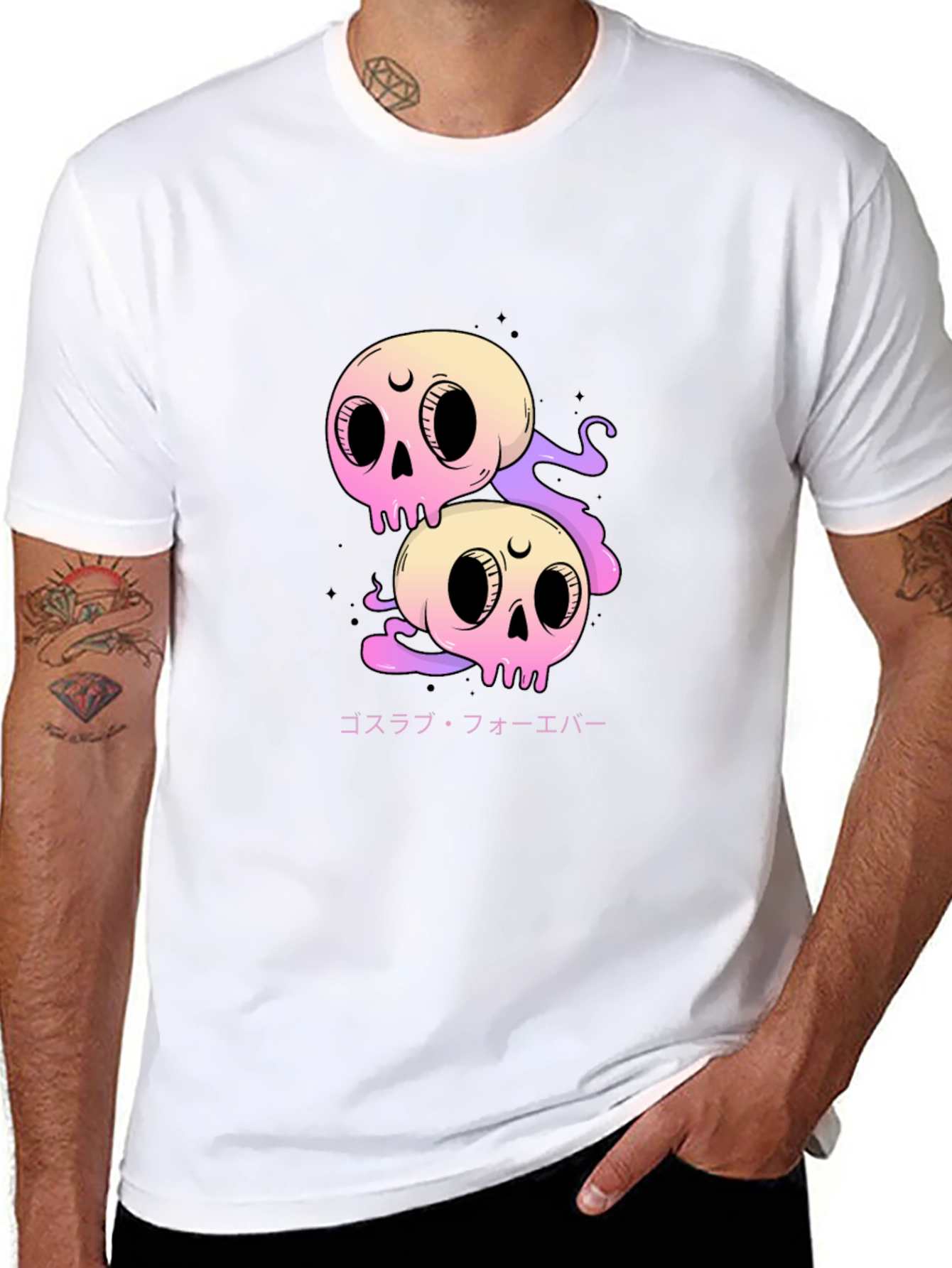 Goth Skulls Forever T-Shirt