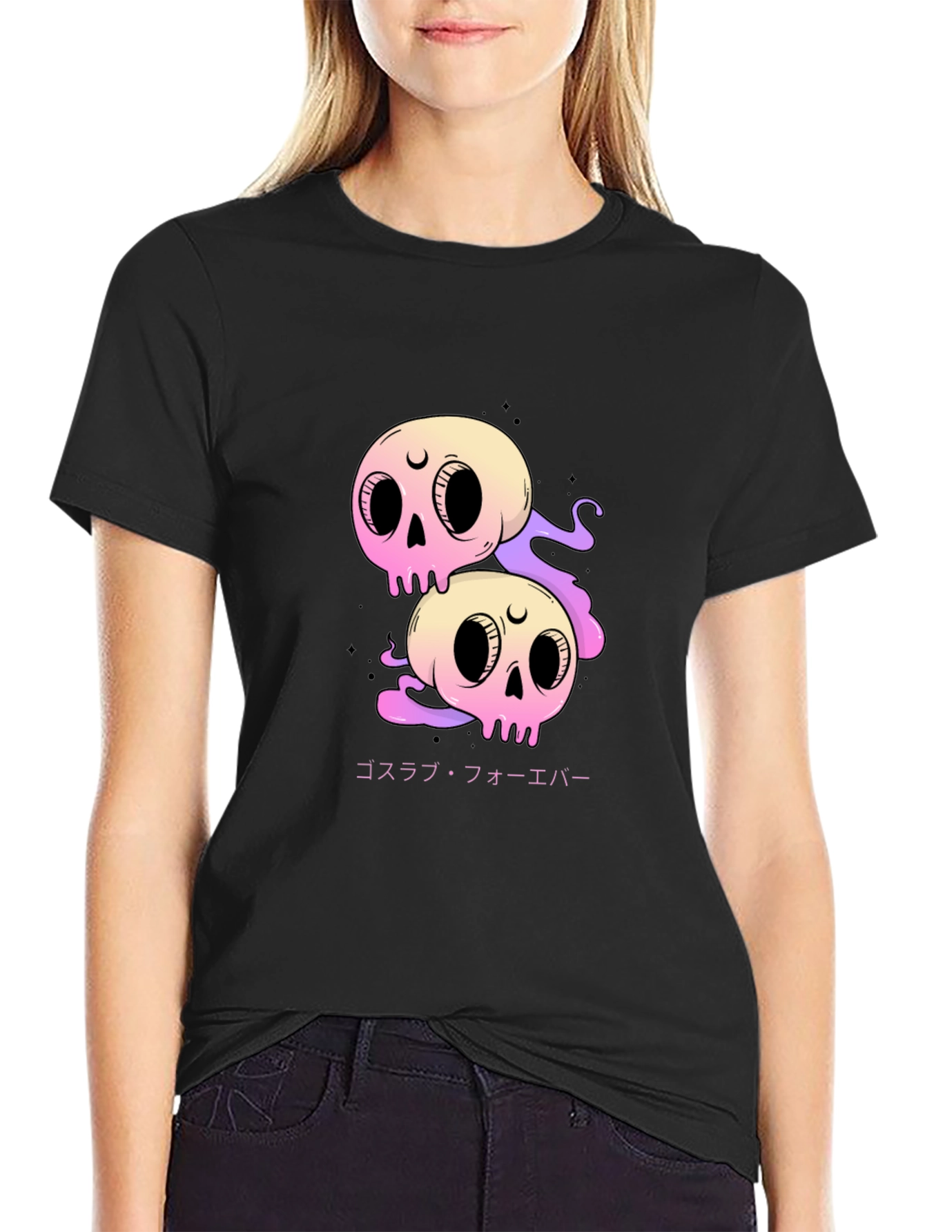 Goth Skulls Forever T-Shirt