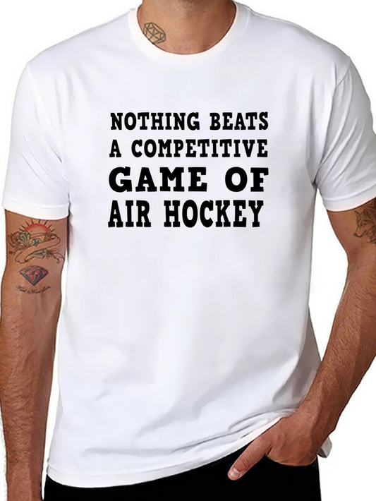 Air Hockey Fan T-Shirt - Competitive Game Tee